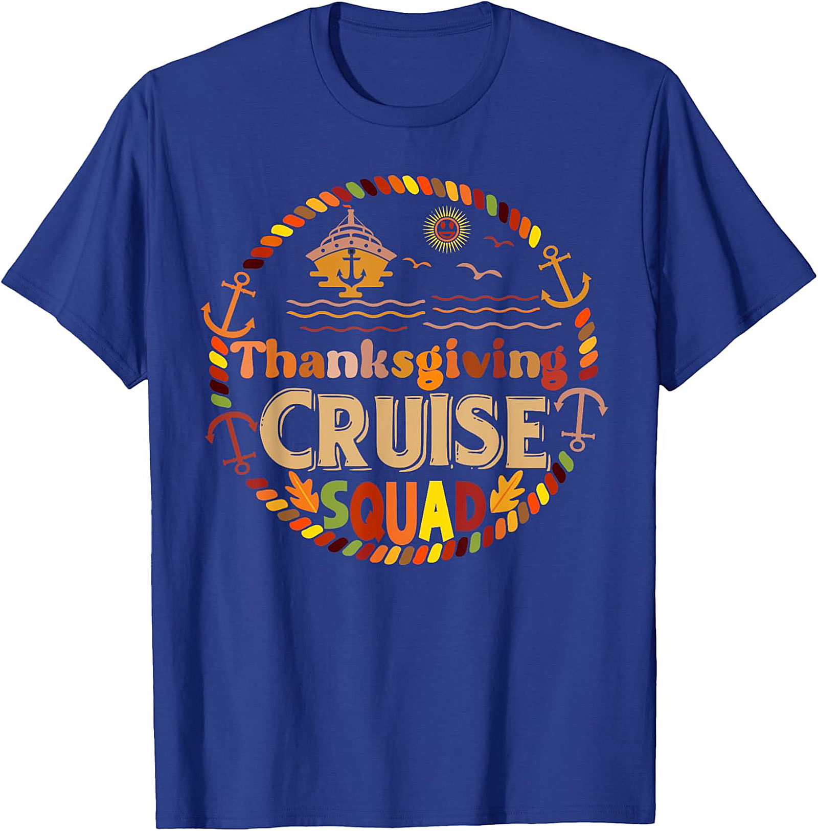 Thanksgiving Cruise Squad T-Shirt | Funny Graphic Tee