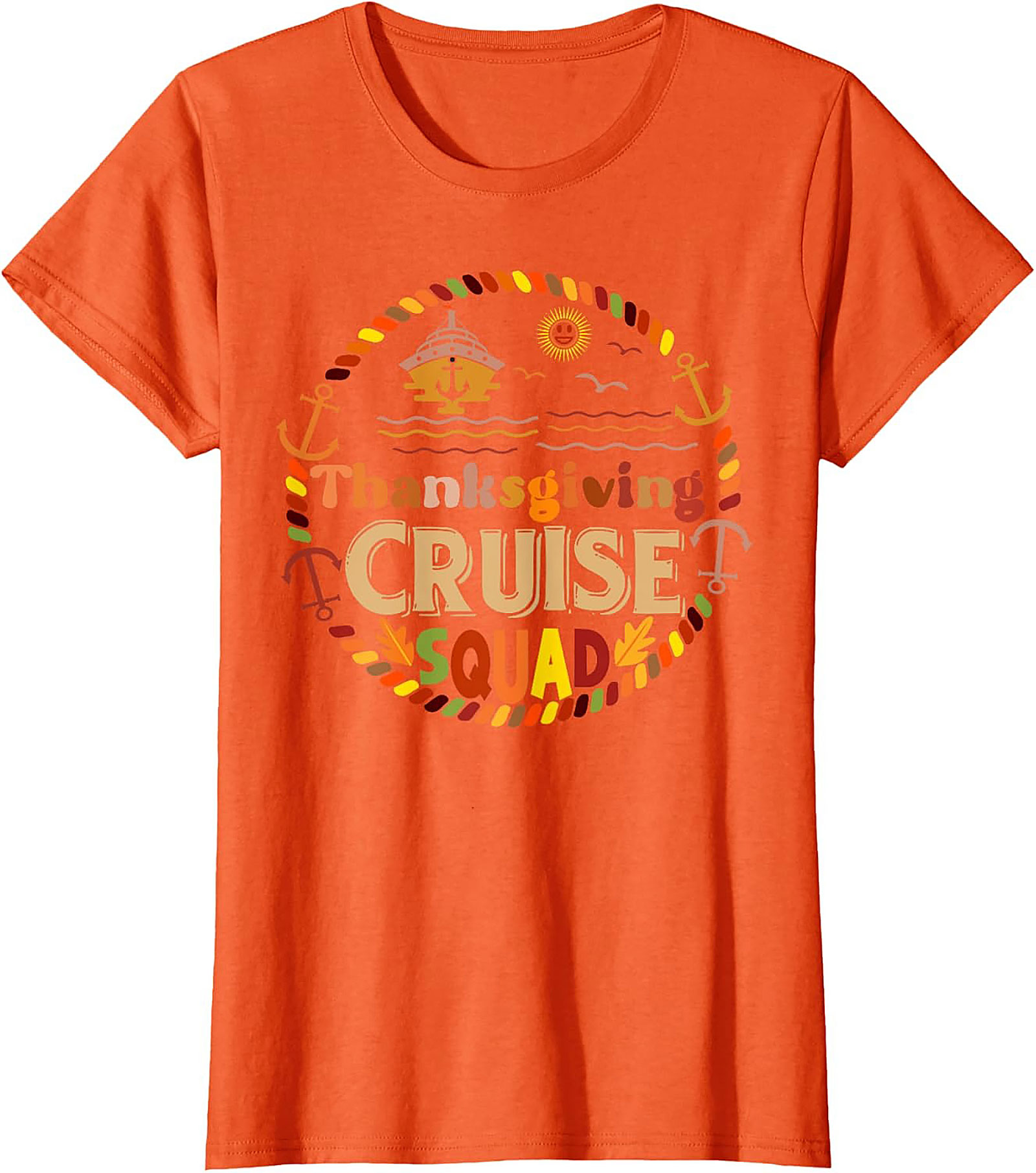 Thanksgiving Cruise Squad T-Shirt | Funny Graphic Tee