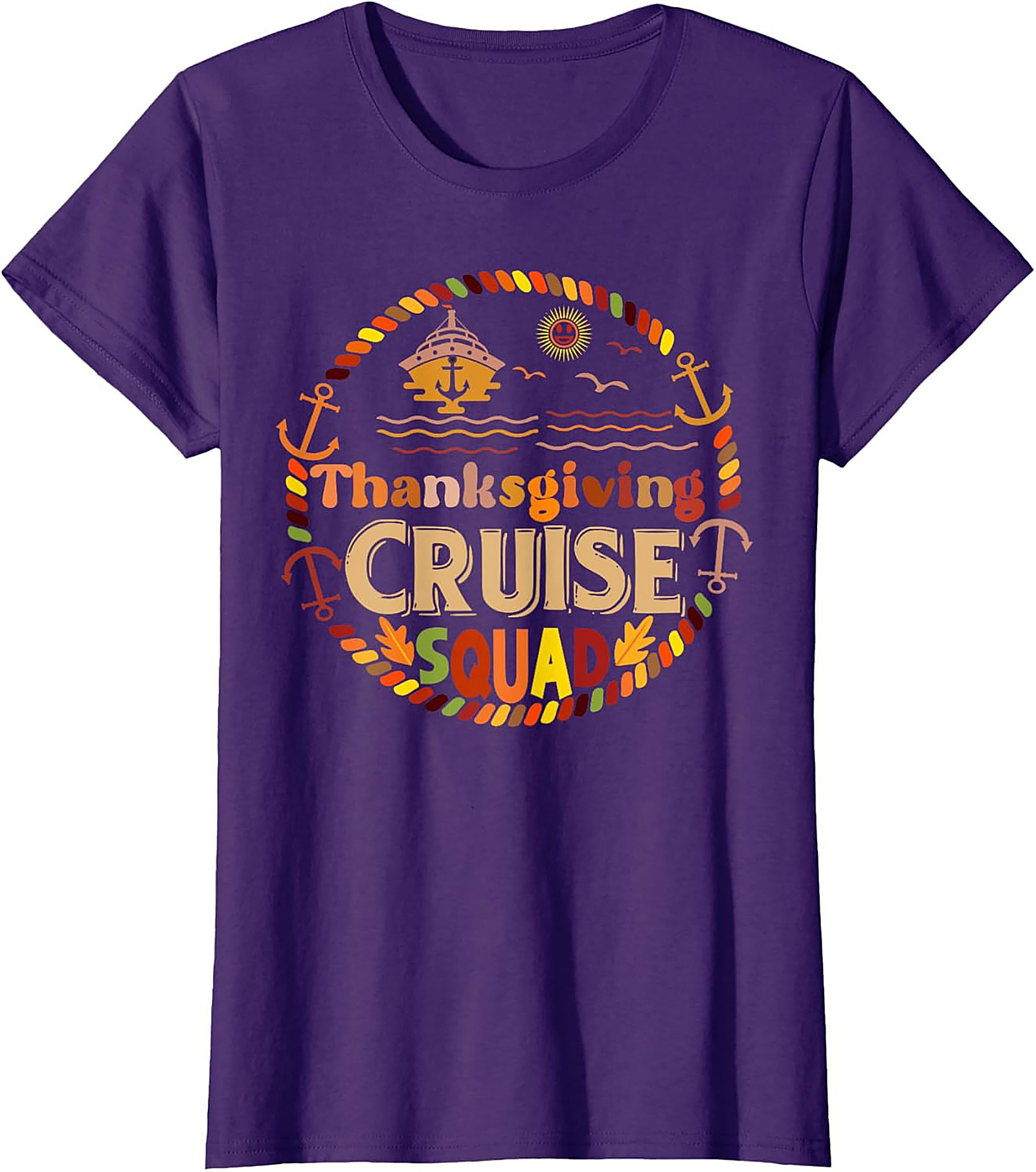 Thanksgiving Cruise Squad T-Shirt | Funny Graphic Tee