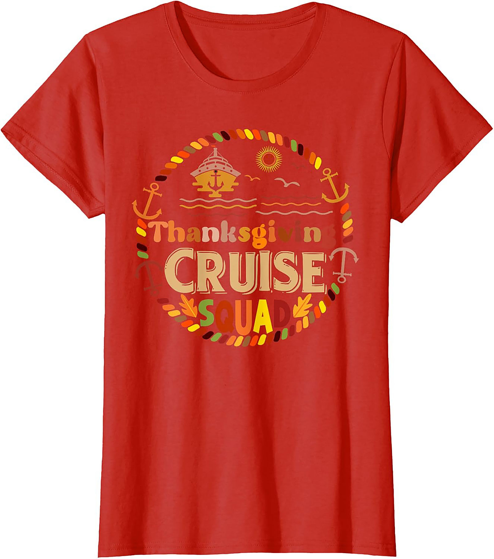 Thanksgiving Cruise Squad T-Shirt | Funny Graphic Tee