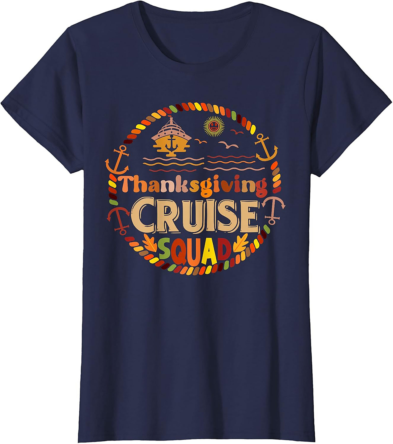 Thanksgiving Cruise Squad T-Shirt | Funny Graphic Tee