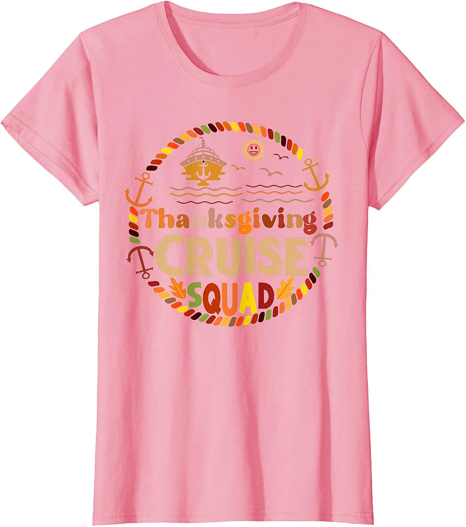 Thanksgiving Cruise Squad T-Shirt | Funny Graphic Tee