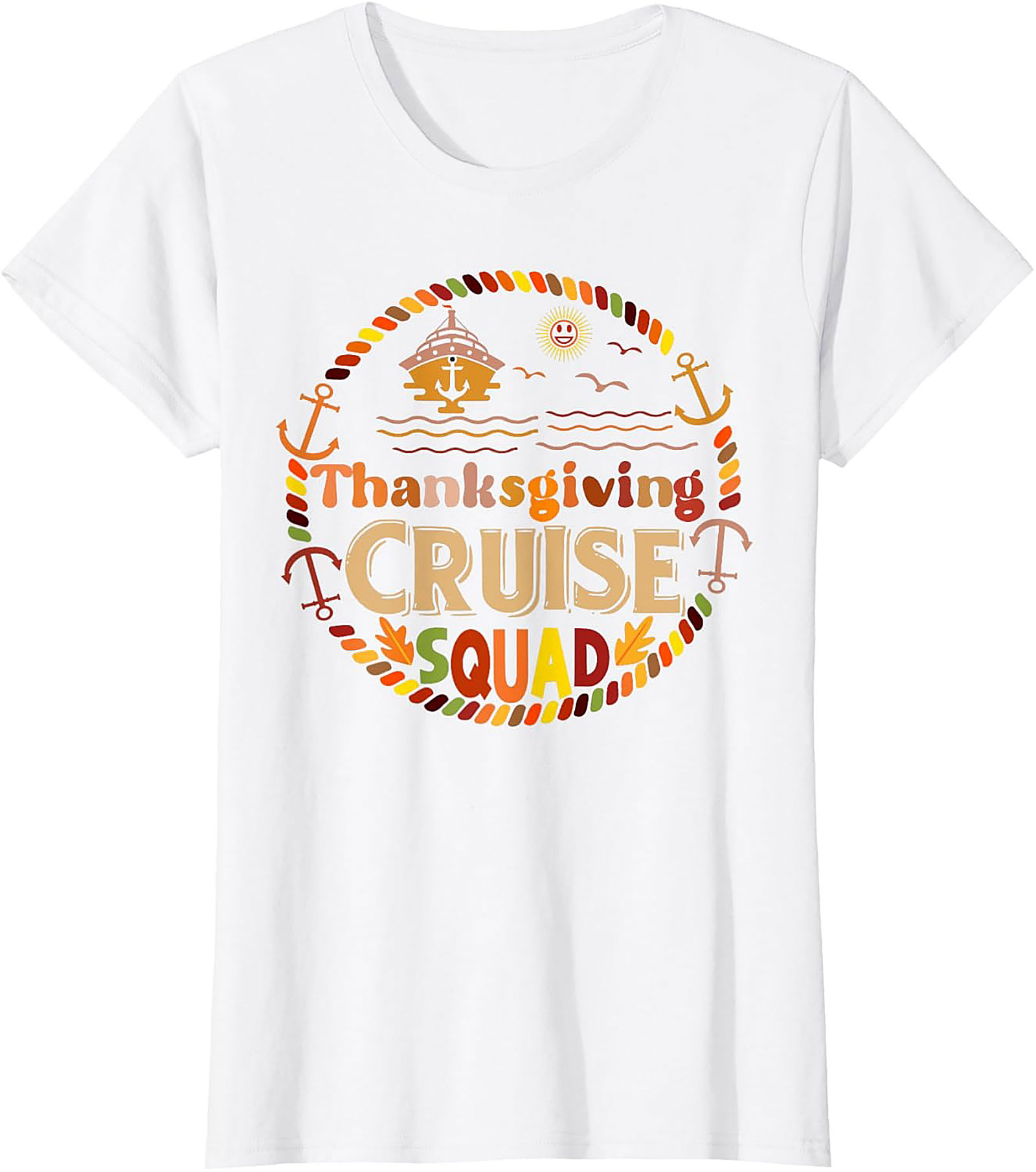 Thanksgiving Cruise Squad T-Shirt | Funny Graphic Tee