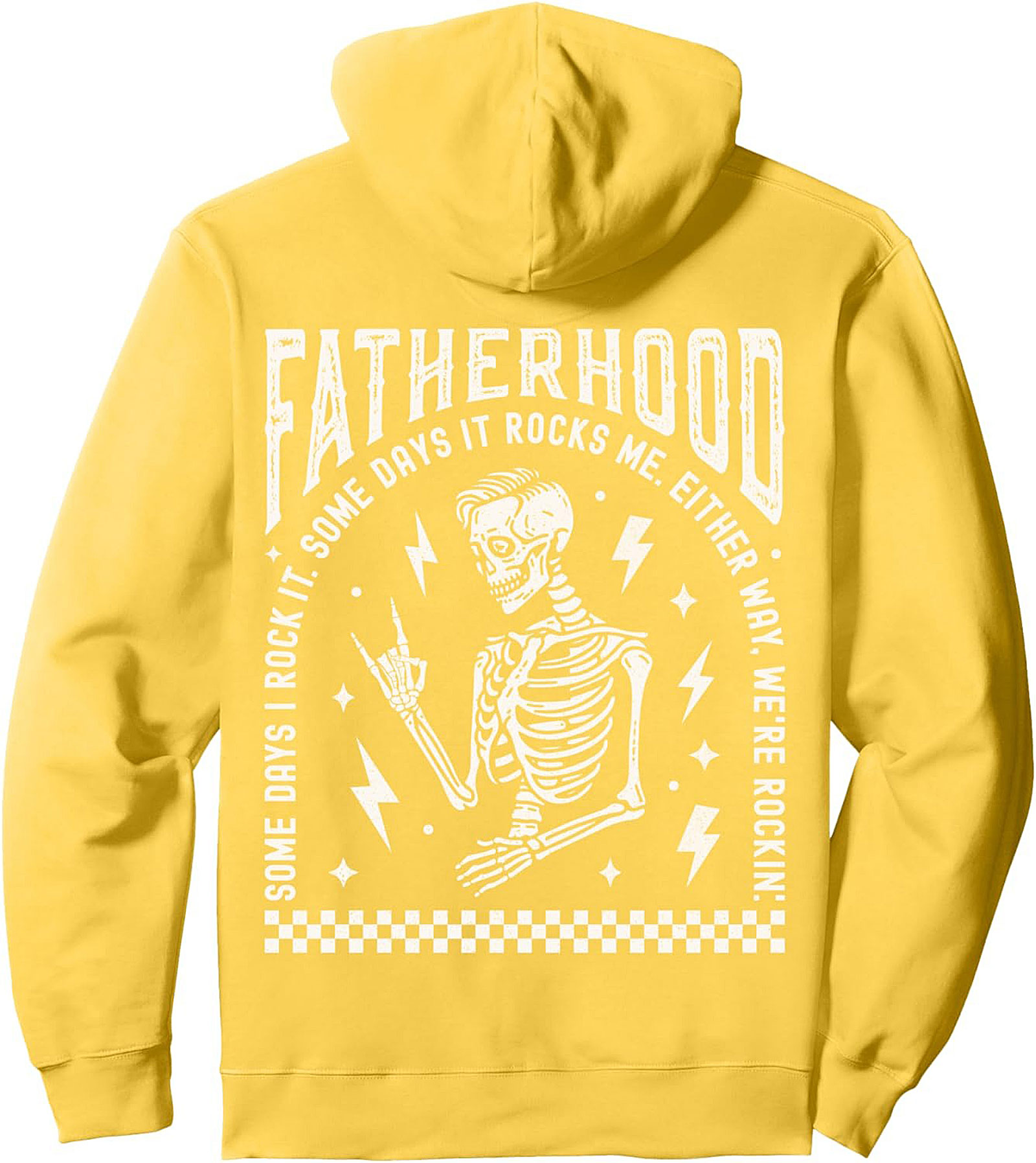 Fatherhood Graphic Sweatshirt Funny Dad Crewneck