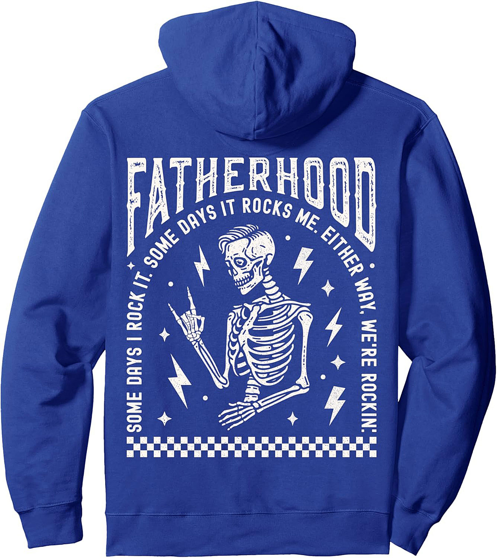 Fatherhood Graphic Sweatshirt Funny Dad Crewneck