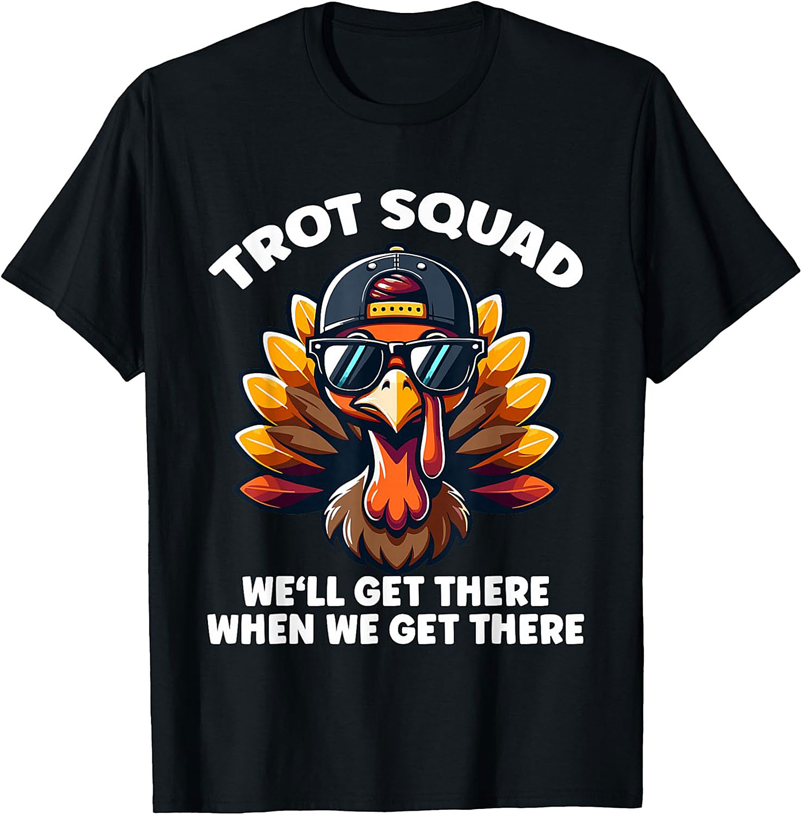 Trot Squad Funny T-shirt | Cool Turkey Thanksgiving Tee