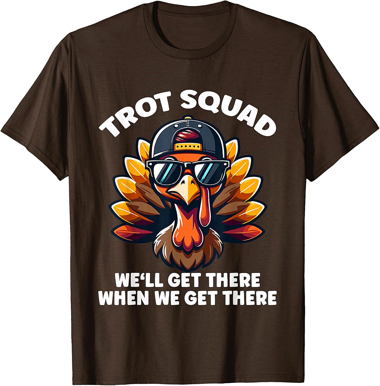 Trot Squad Funny T-shirt | Cool Turkey Thanksgiving Tee