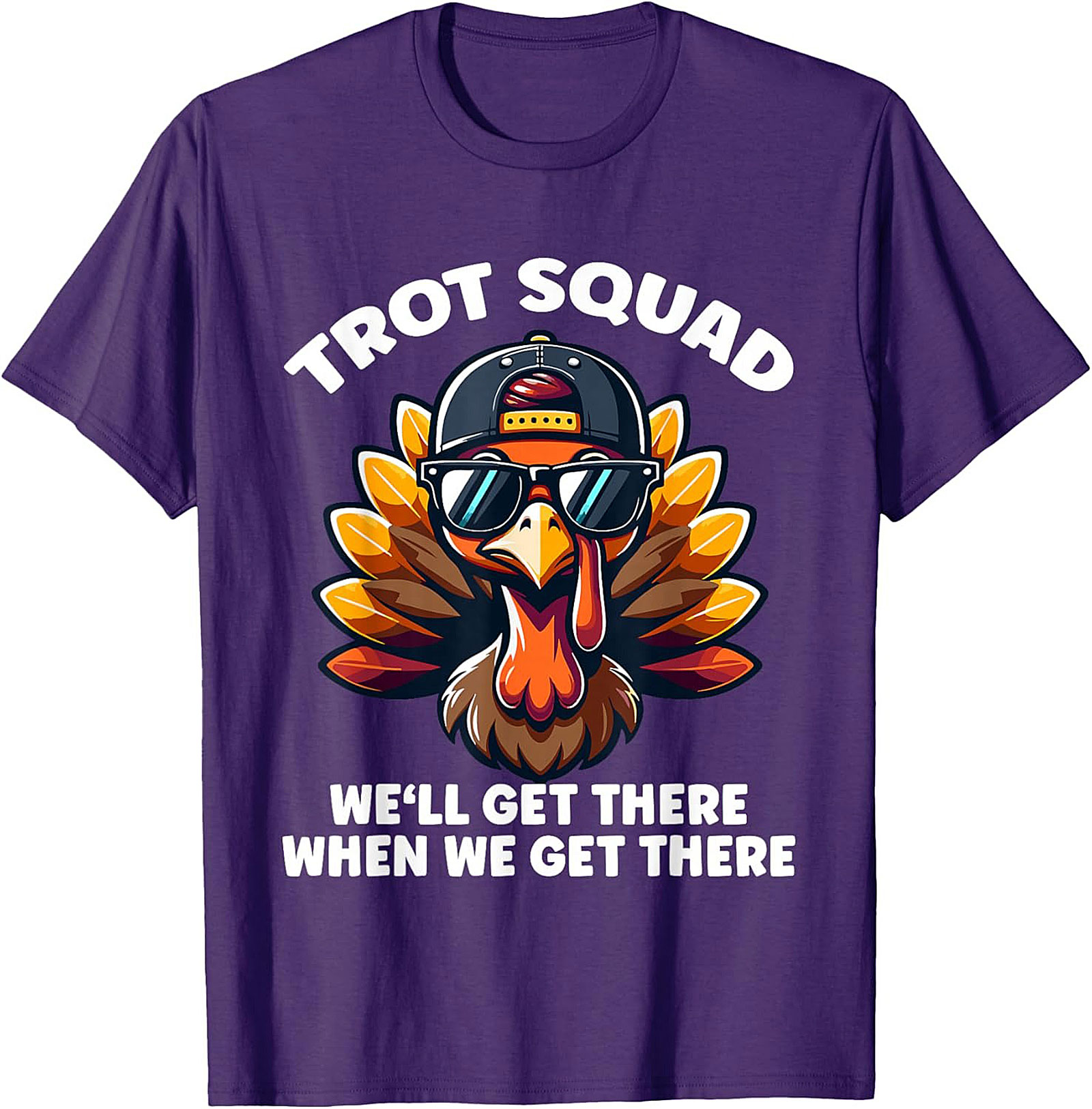 Trot Squad Funny T-shirt | Cool Turkey Thanksgiving Tee