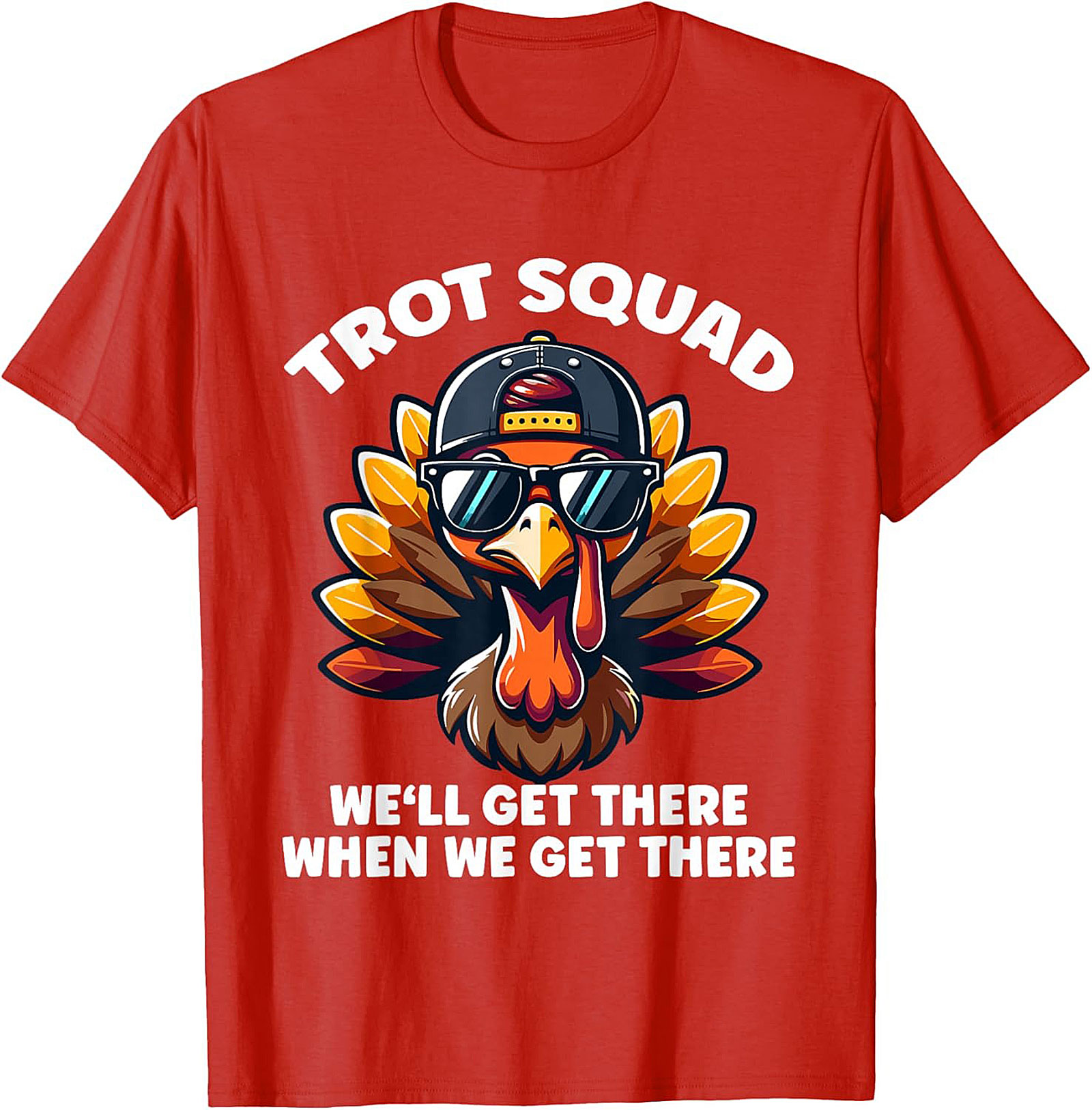 Trot Squad Funny T-shirt | Cool Turkey Thanksgiving Tee
