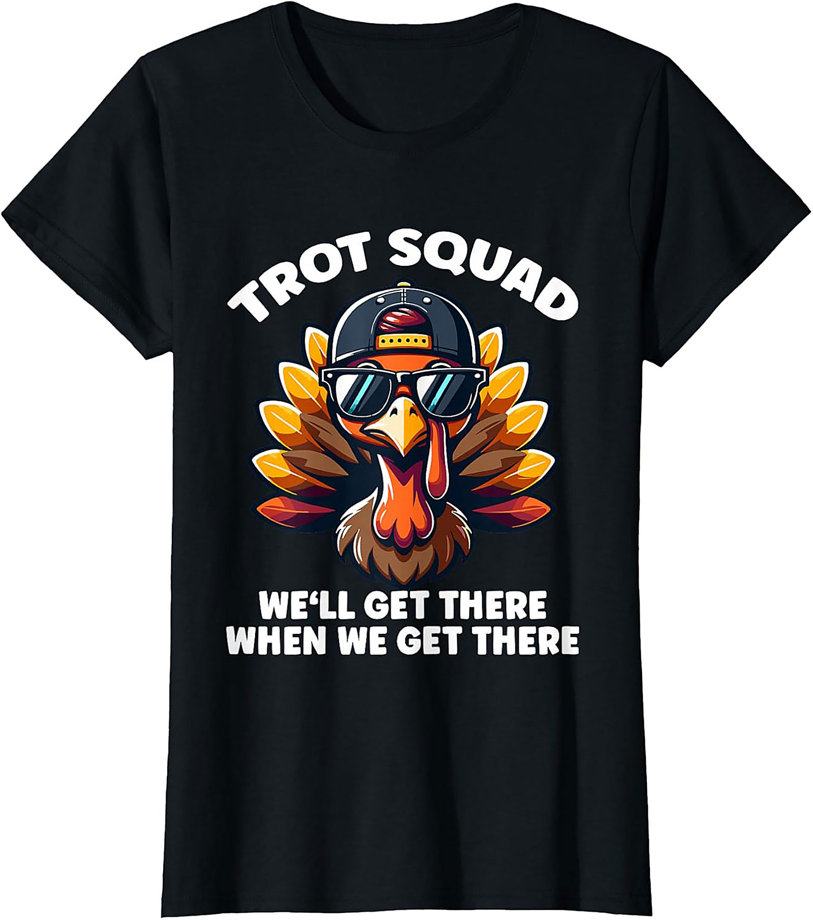 Trot Squad Funny T-shirt | Cool Turkey Thanksgiving Tee