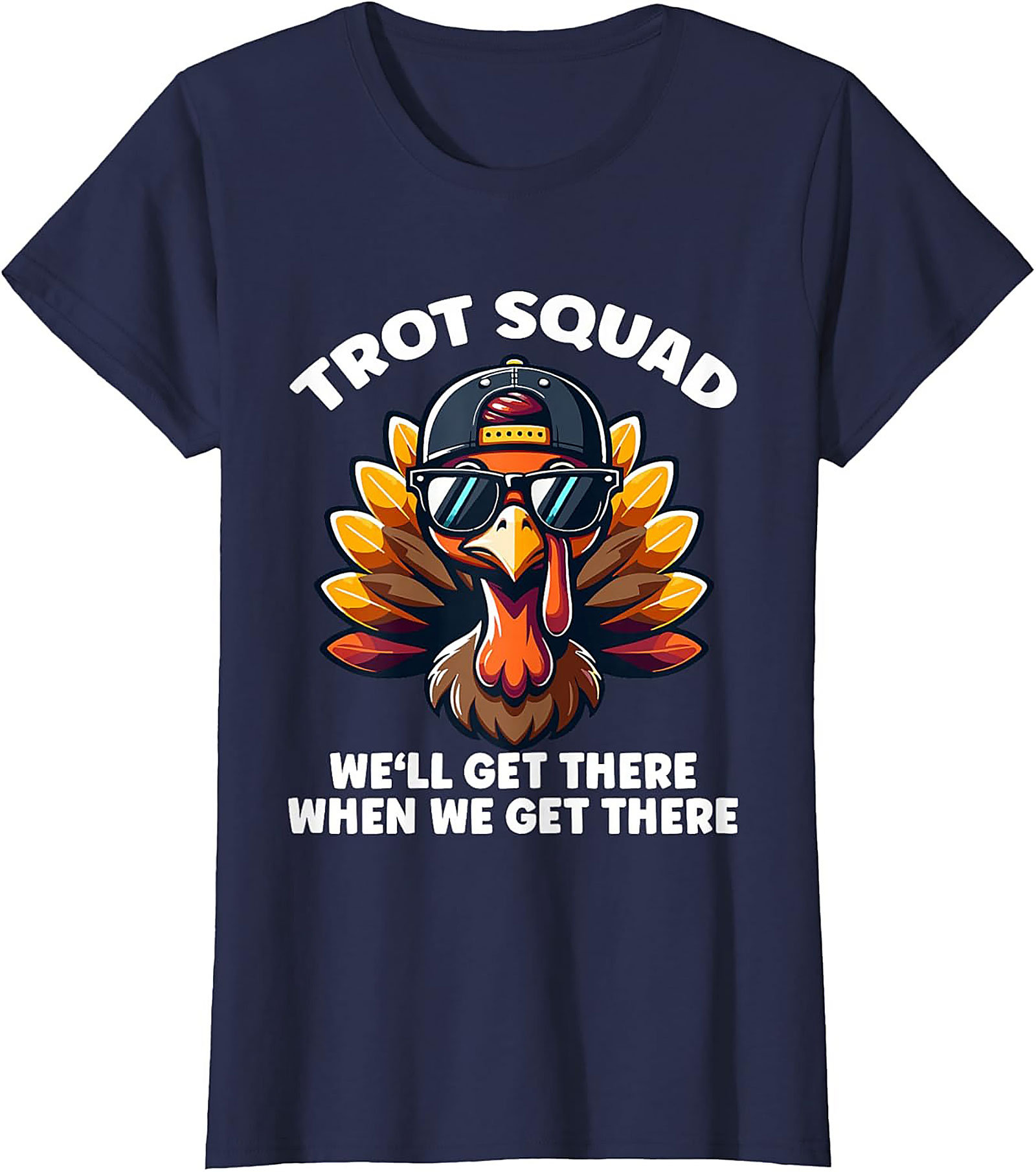 Trot Squad Funny T-shirt | Cool Turkey Thanksgiving Tee