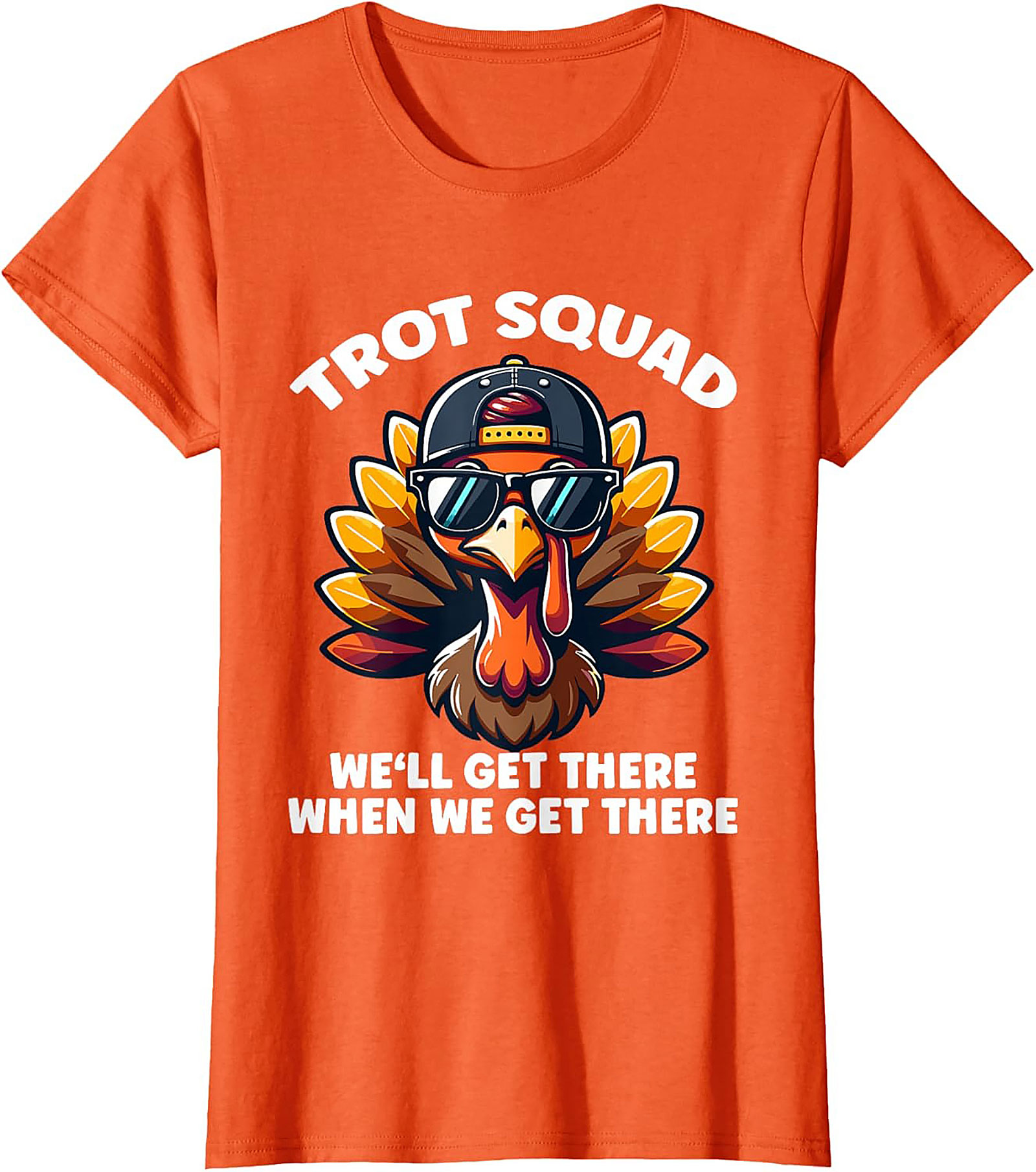 Trot Squad Funny T-shirt | Cool Turkey Thanksgiving Tee