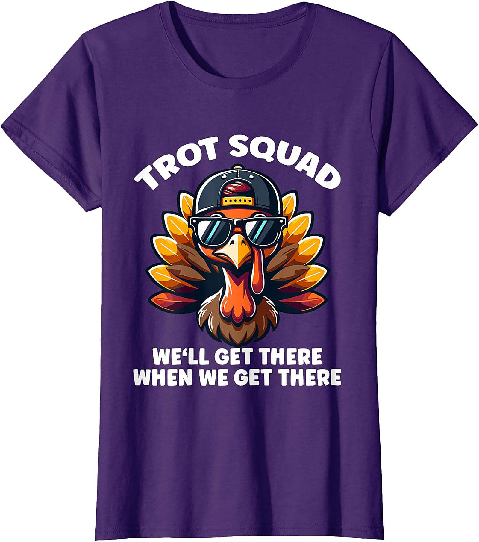 Trot Squad Funny T-shirt | Cool Turkey Thanksgiving Tee