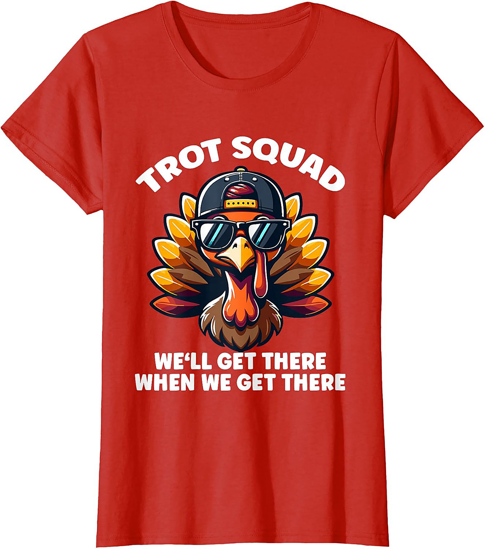 Trot Squad Funny T-shirt | Cool Turkey Thanksgiving Tee