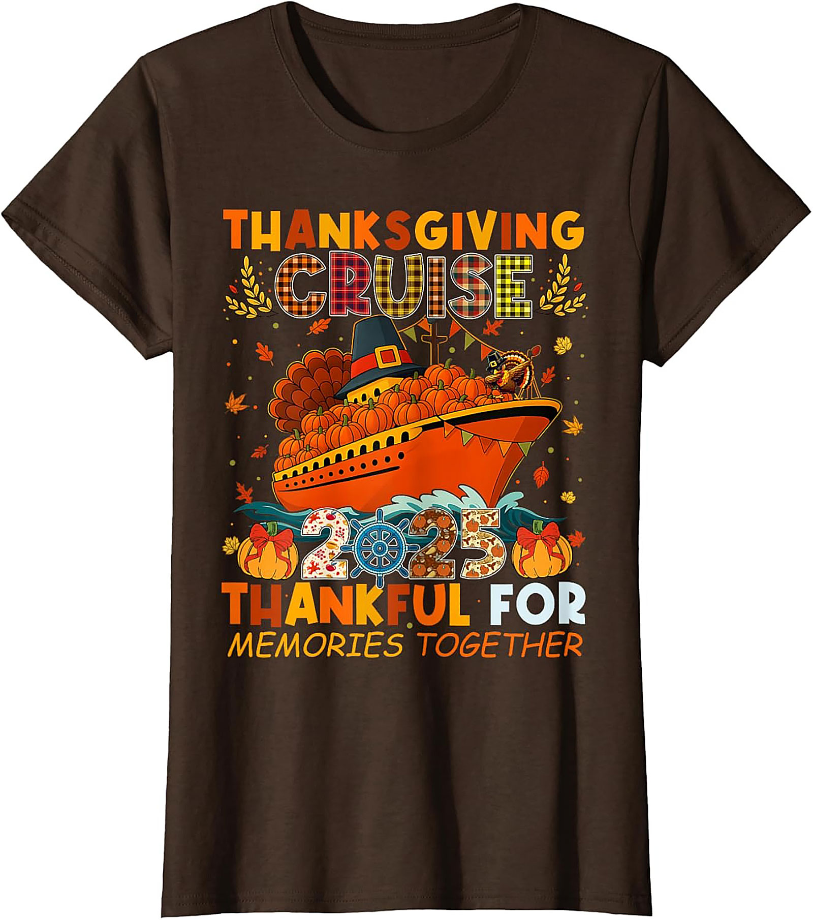Thanksgiving Cruise 2025 T-Shirt | Funny Tee