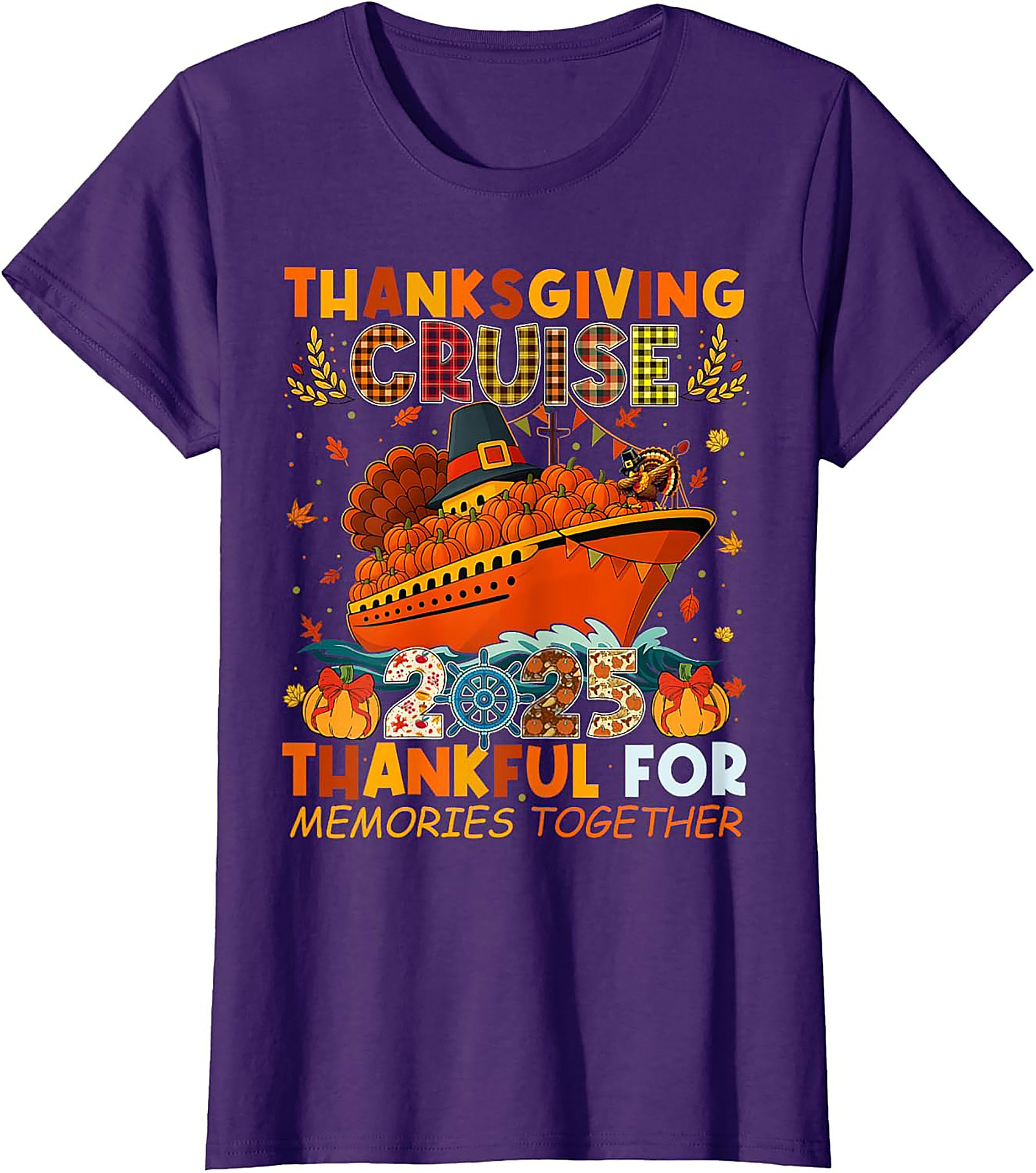Thanksgiving Cruise 2025 T-Shirt | Funny Tee