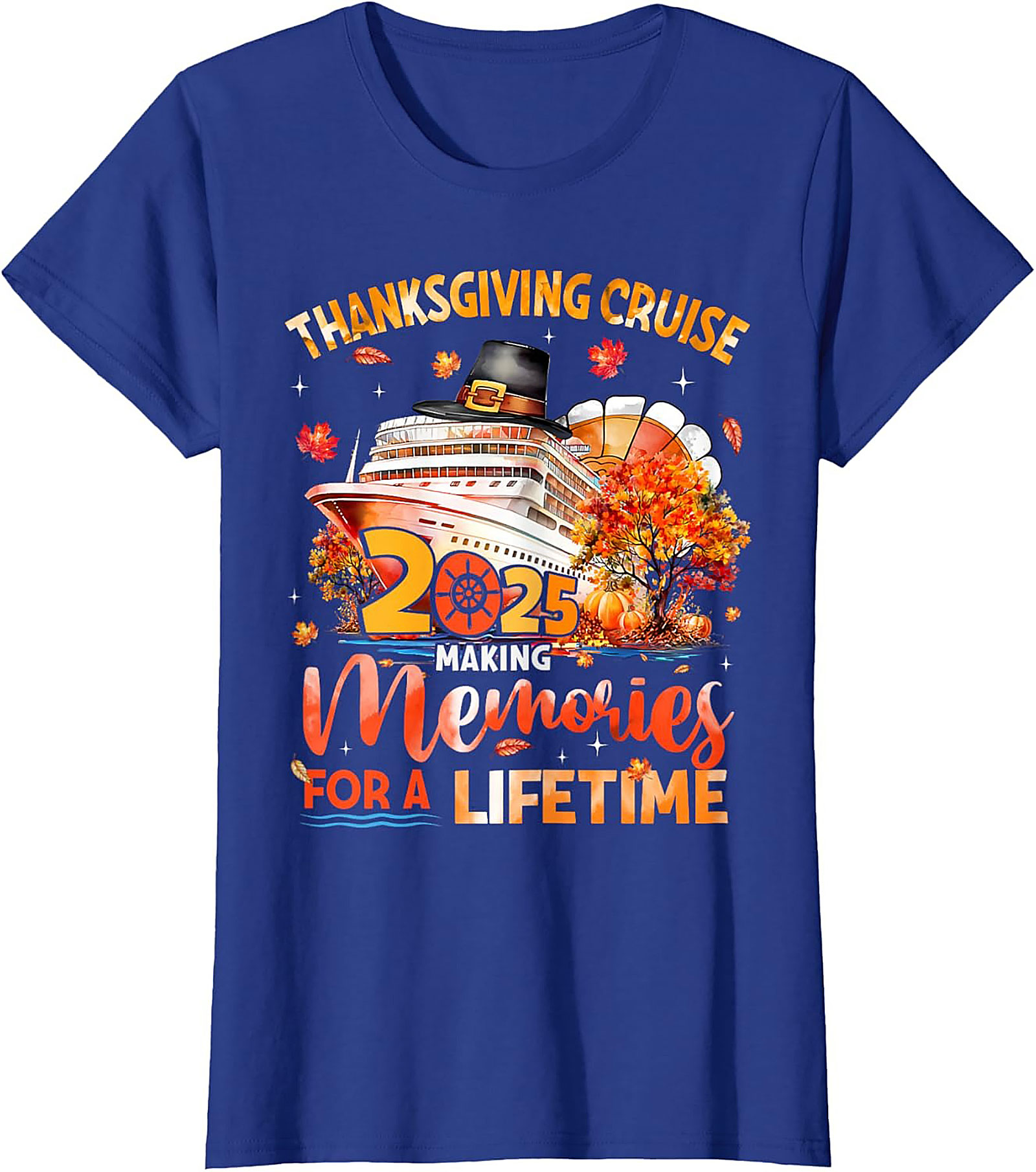 Thanksgiving Cruise 2025 Graphic Tee | Funny Unisex Shirt