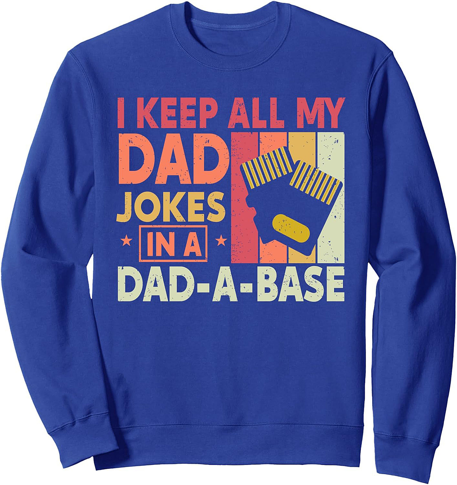 Dad Jokes Crewneck Sweatshirt Funny Gift for Dad