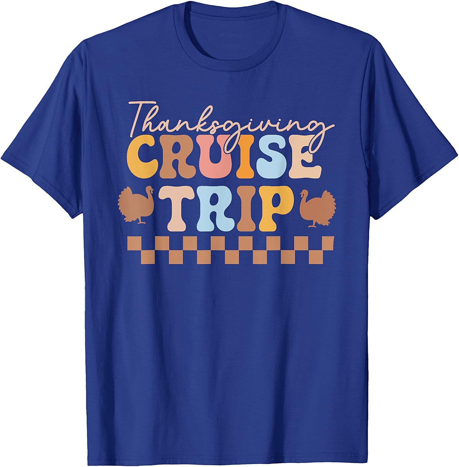 Thanksgiving Cruise T-shirt | Retro Family Vacation Tee