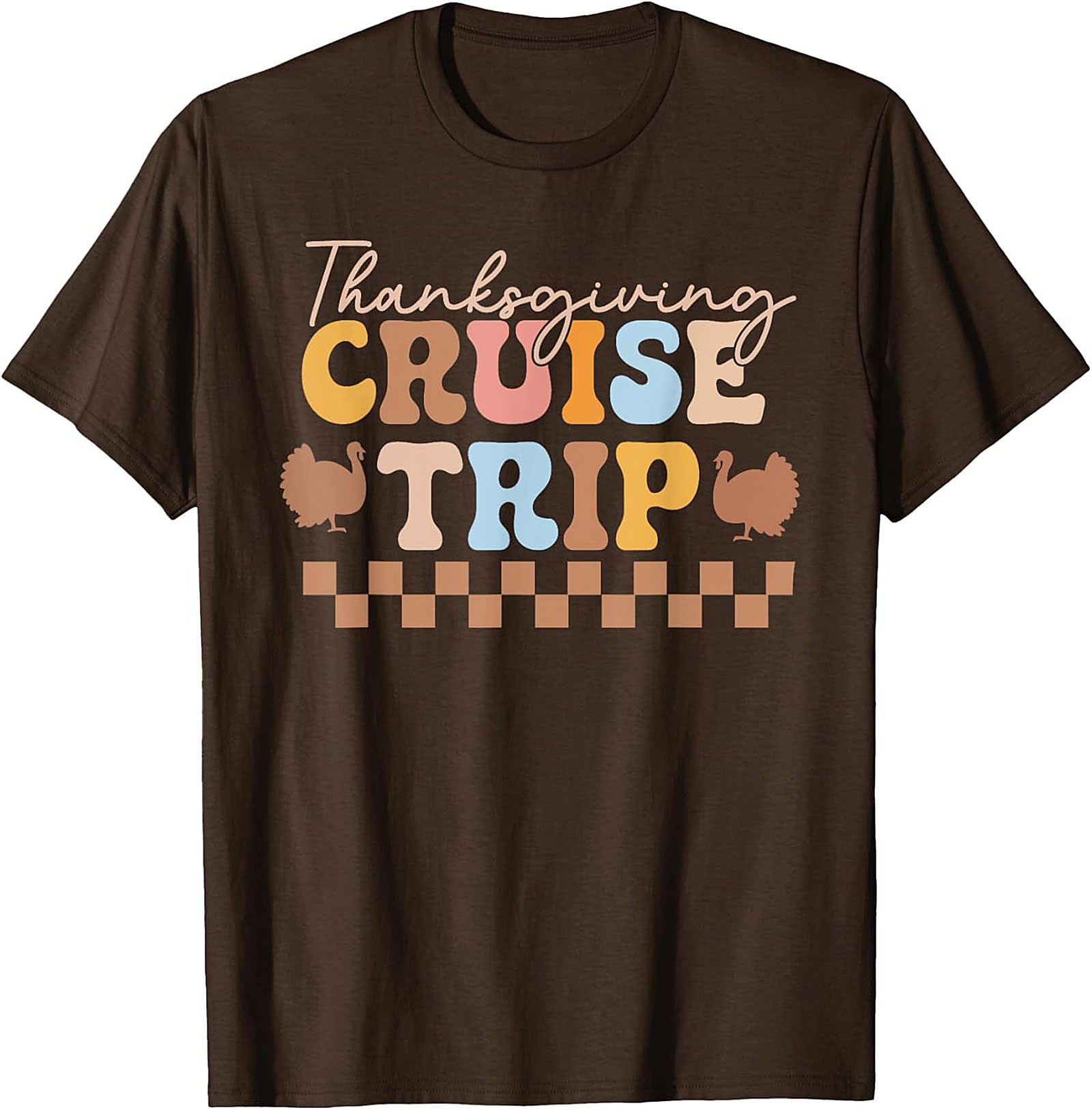 Thanksgiving Cruise T-shirt | Retro Family Vacation Tee