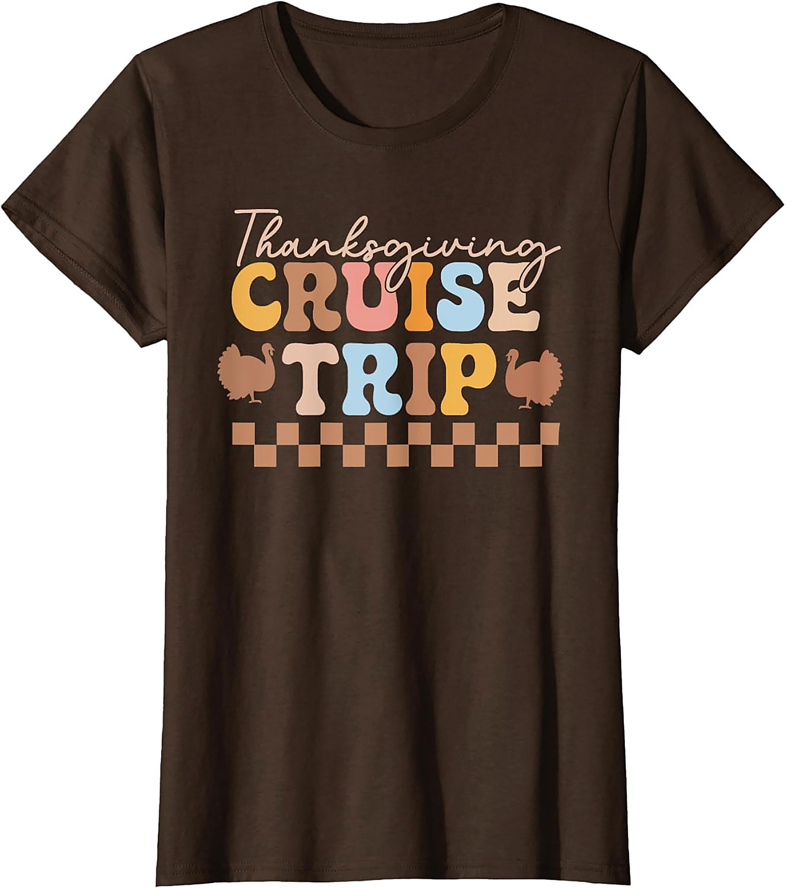 Thanksgiving Cruise T-shirt | Retro Family Vacation Tee