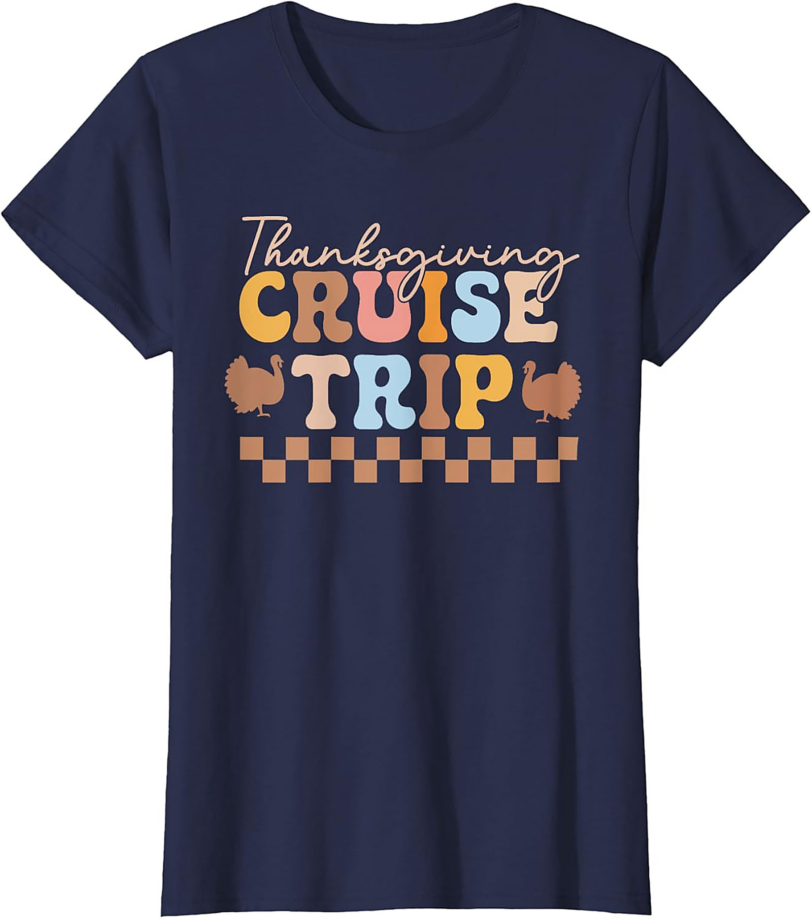 Thanksgiving Cruise T-shirt | Retro Family Vacation Tee
