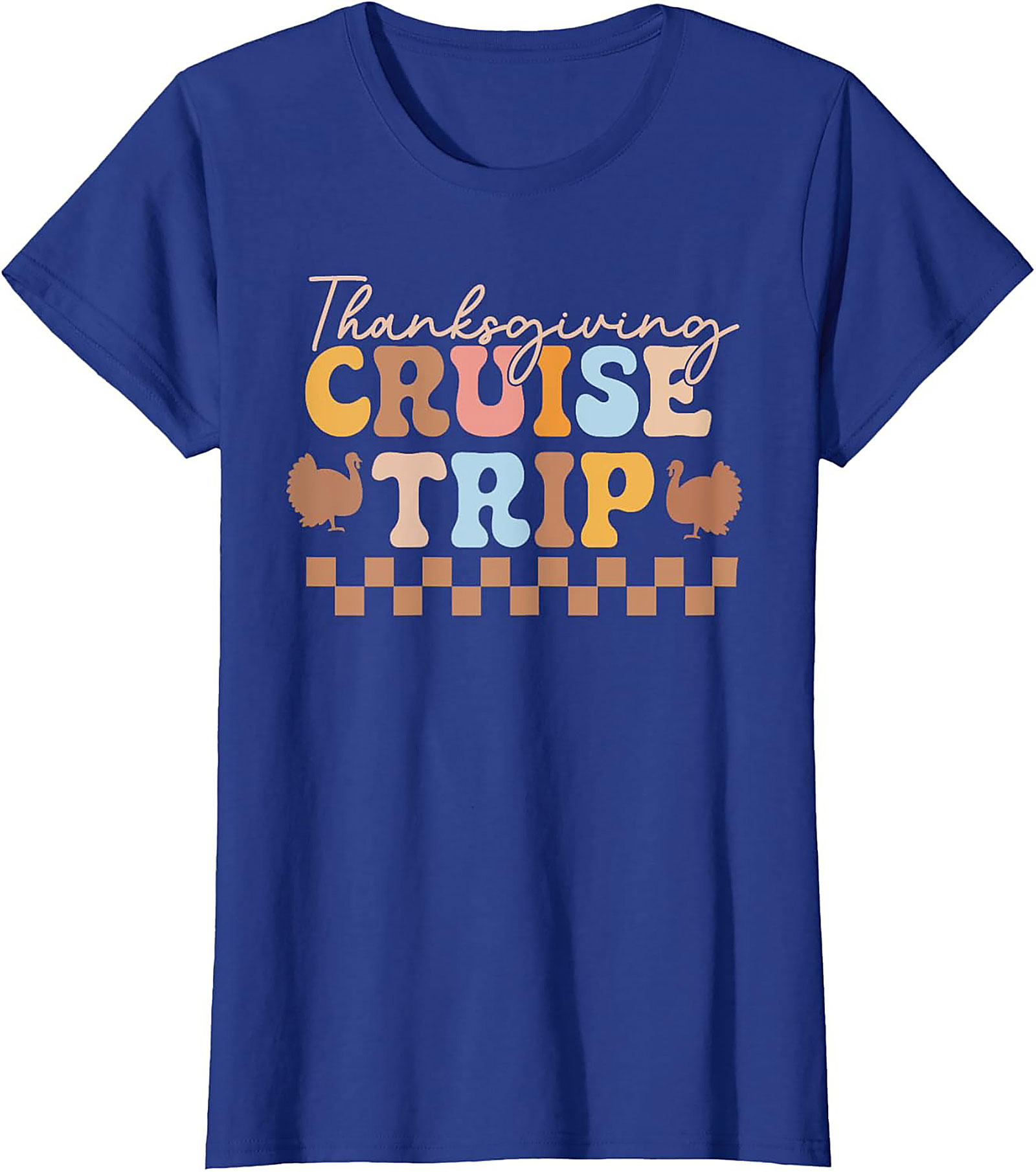 Thanksgiving Cruise T-shirt | Retro Family Vacation Tee