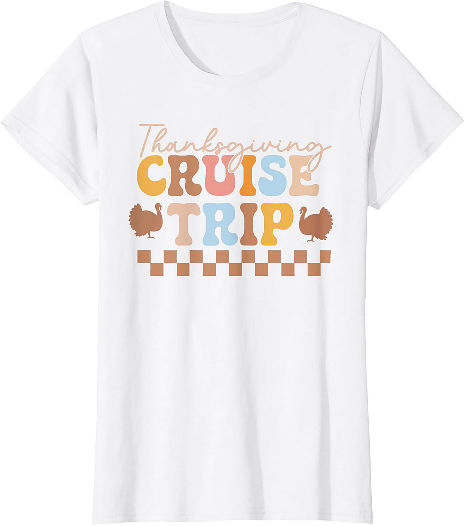 Thanksgiving Cruise T-shirt | Retro Family Vacation Tee