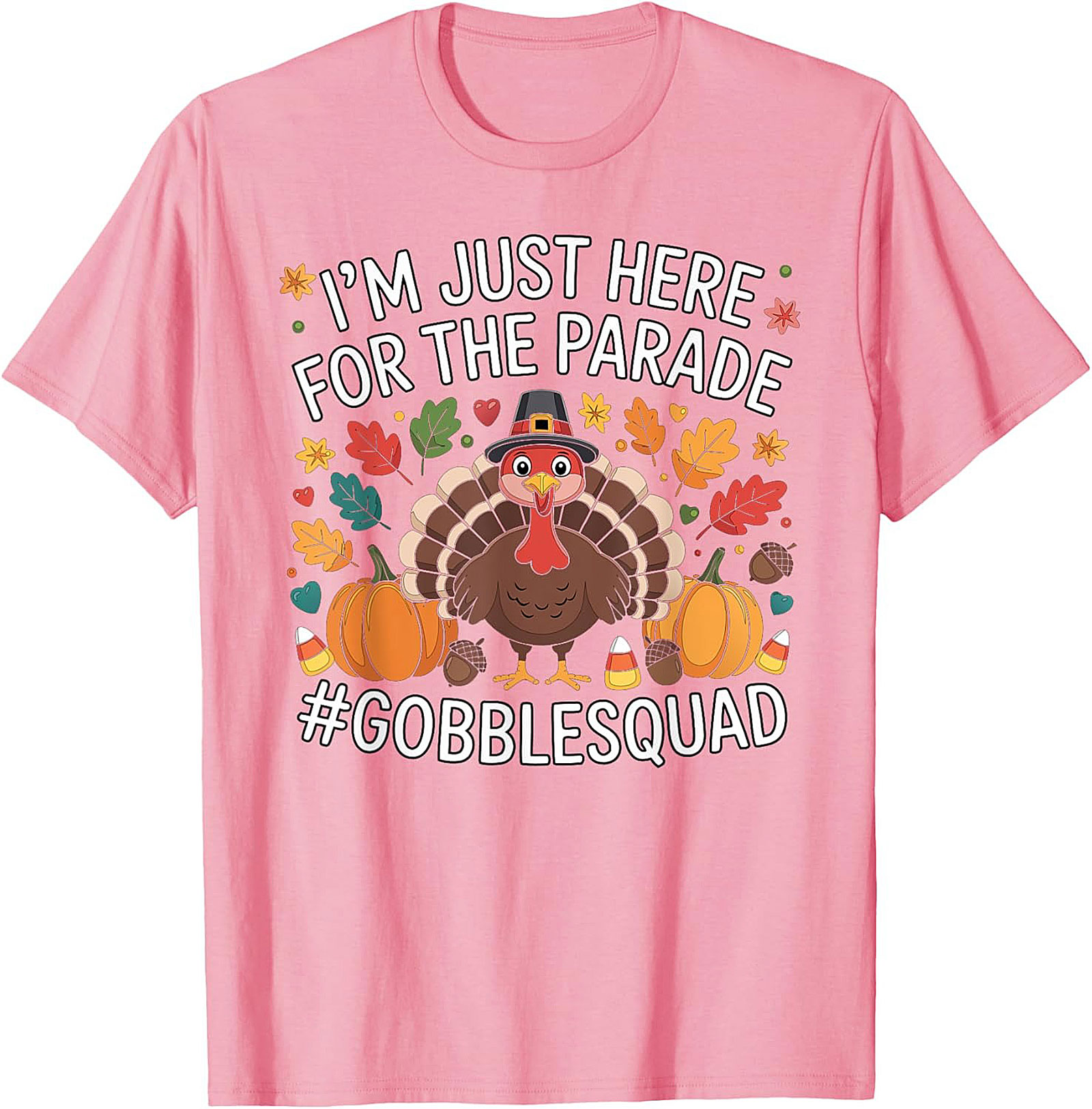 Funny Thanksgiving T-shirt | Gobble Squad Turkey Tee