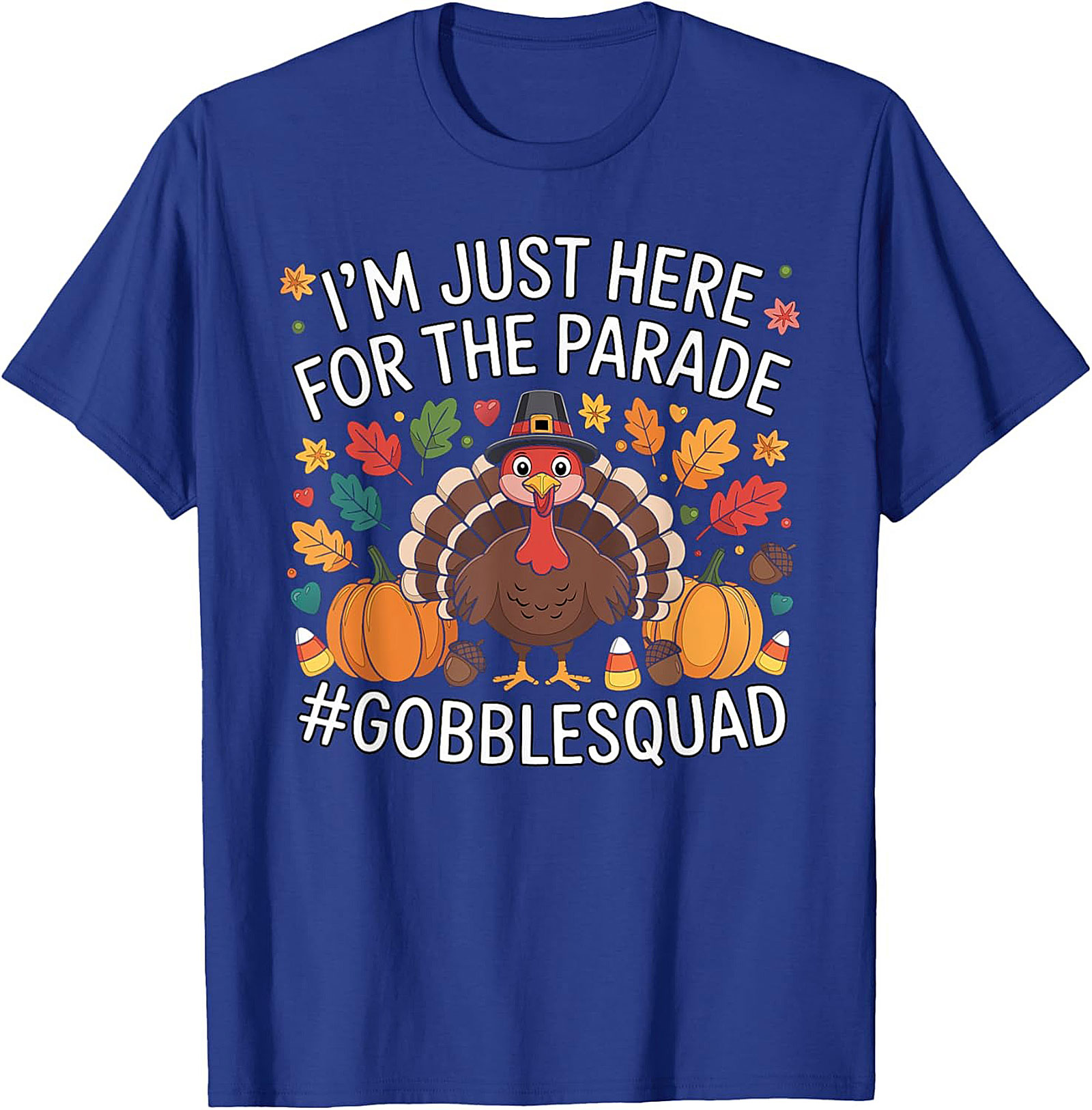 Funny Thanksgiving T-shirt | Gobble Squad Turkey Tee