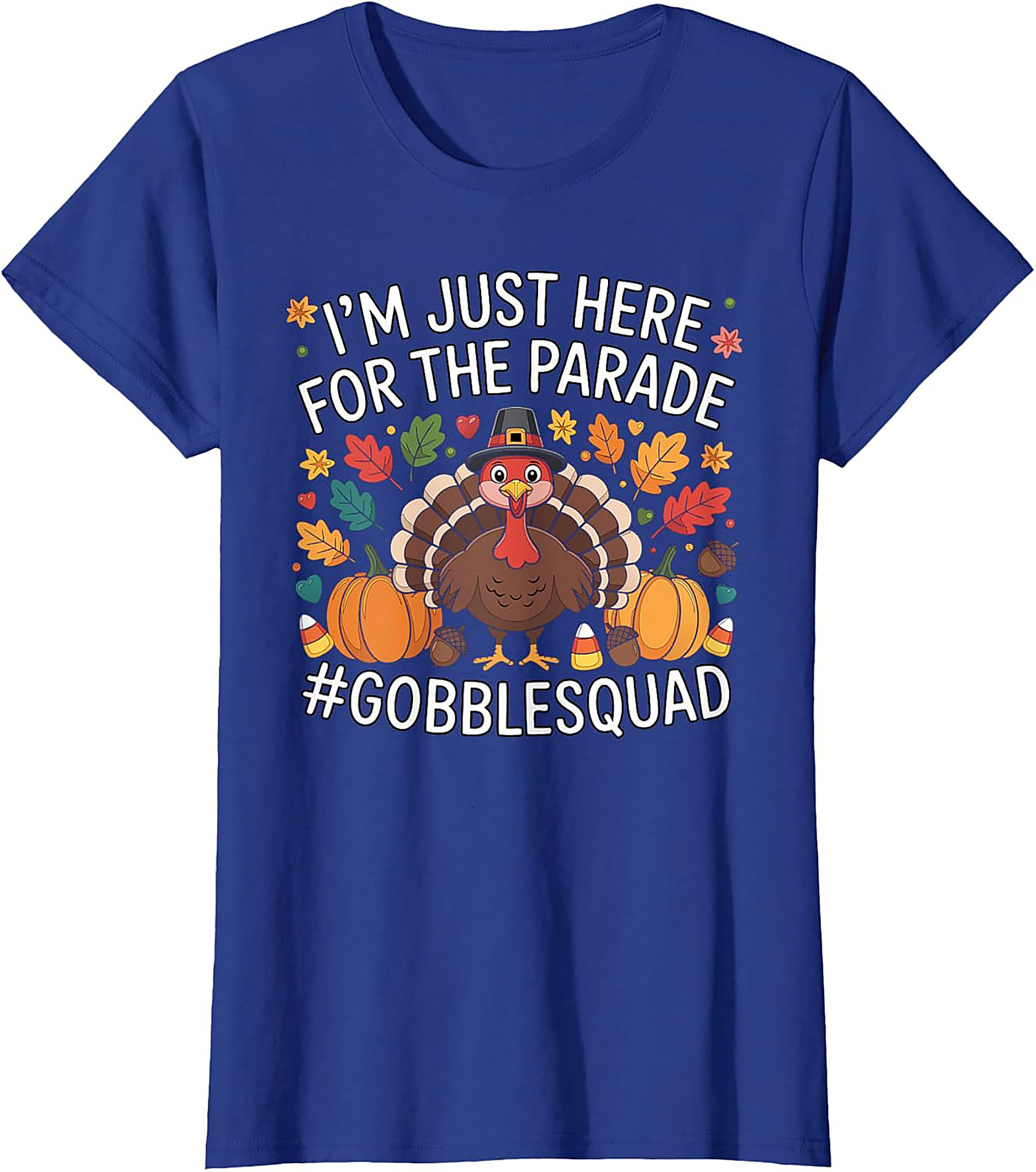 Funny Thanksgiving T-shirt | Gobble Squad Turkey Tee