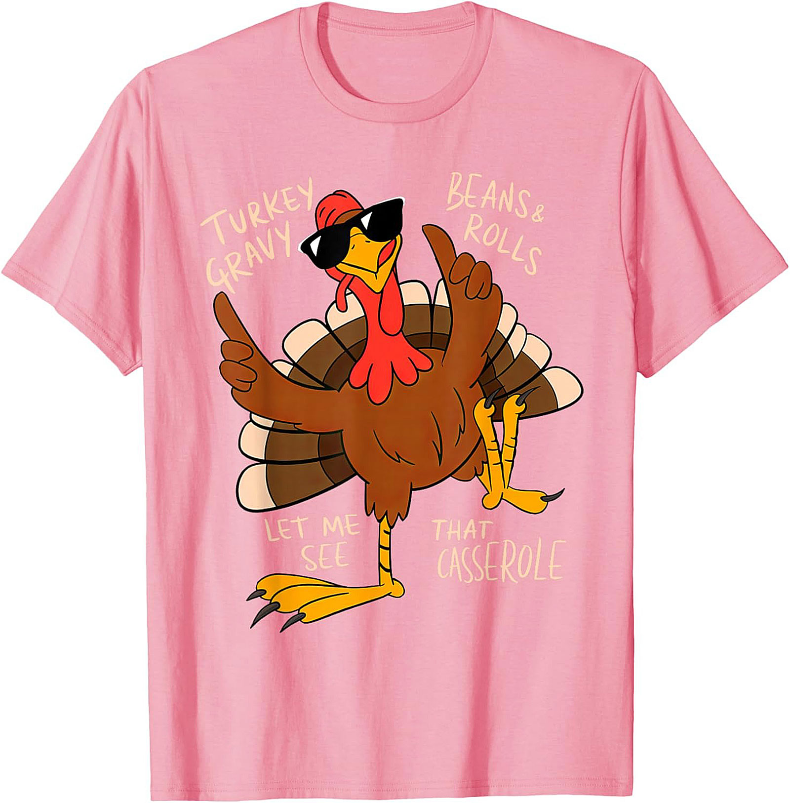 Funny Thanksgiving Turkey T-Shirt | Casserole Tee
