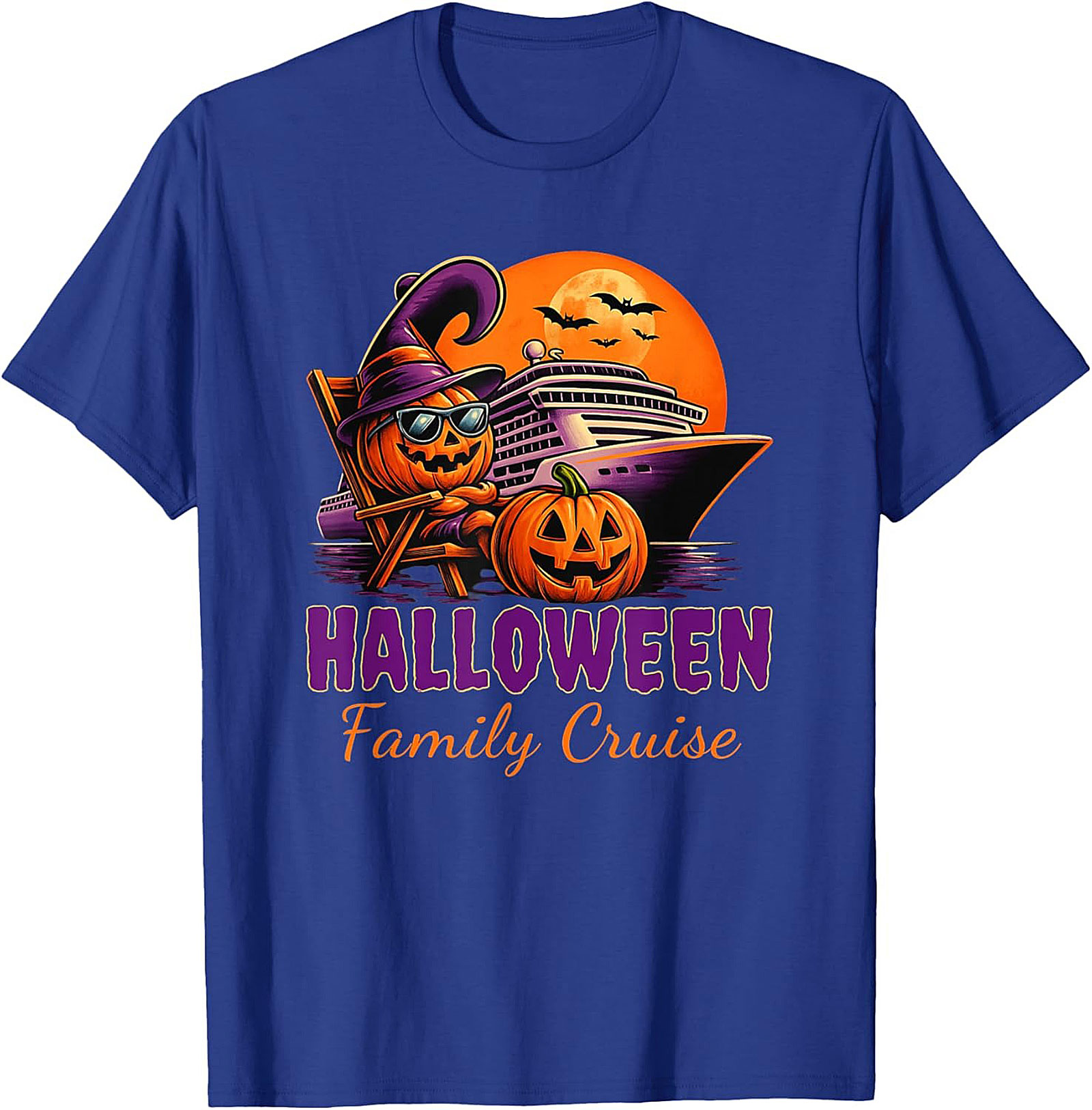 Funny Halloween Cruise T-Shirt | Family Vacation Tee