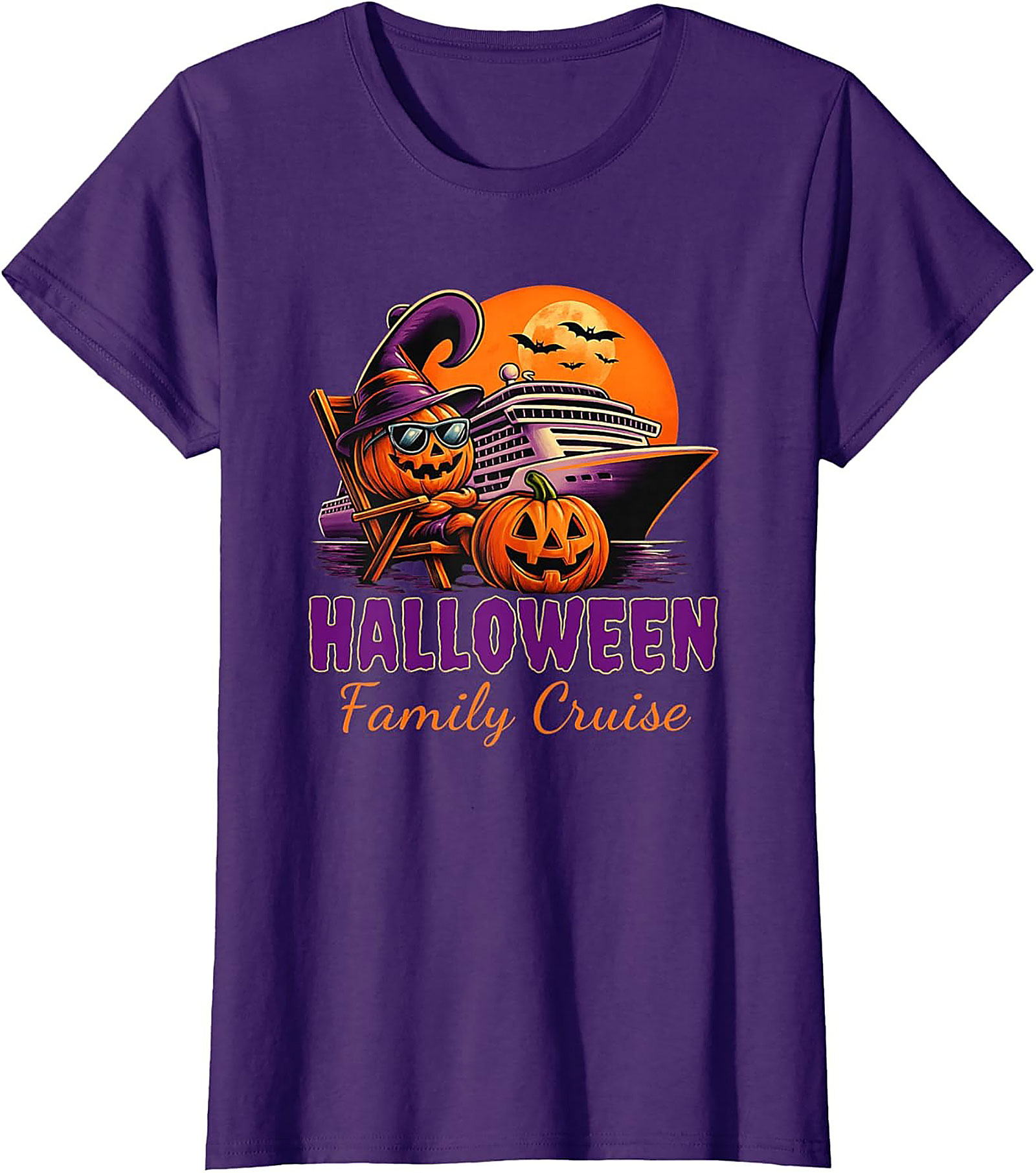 Funny Halloween Cruise T-Shirt | Family Vacation Tee