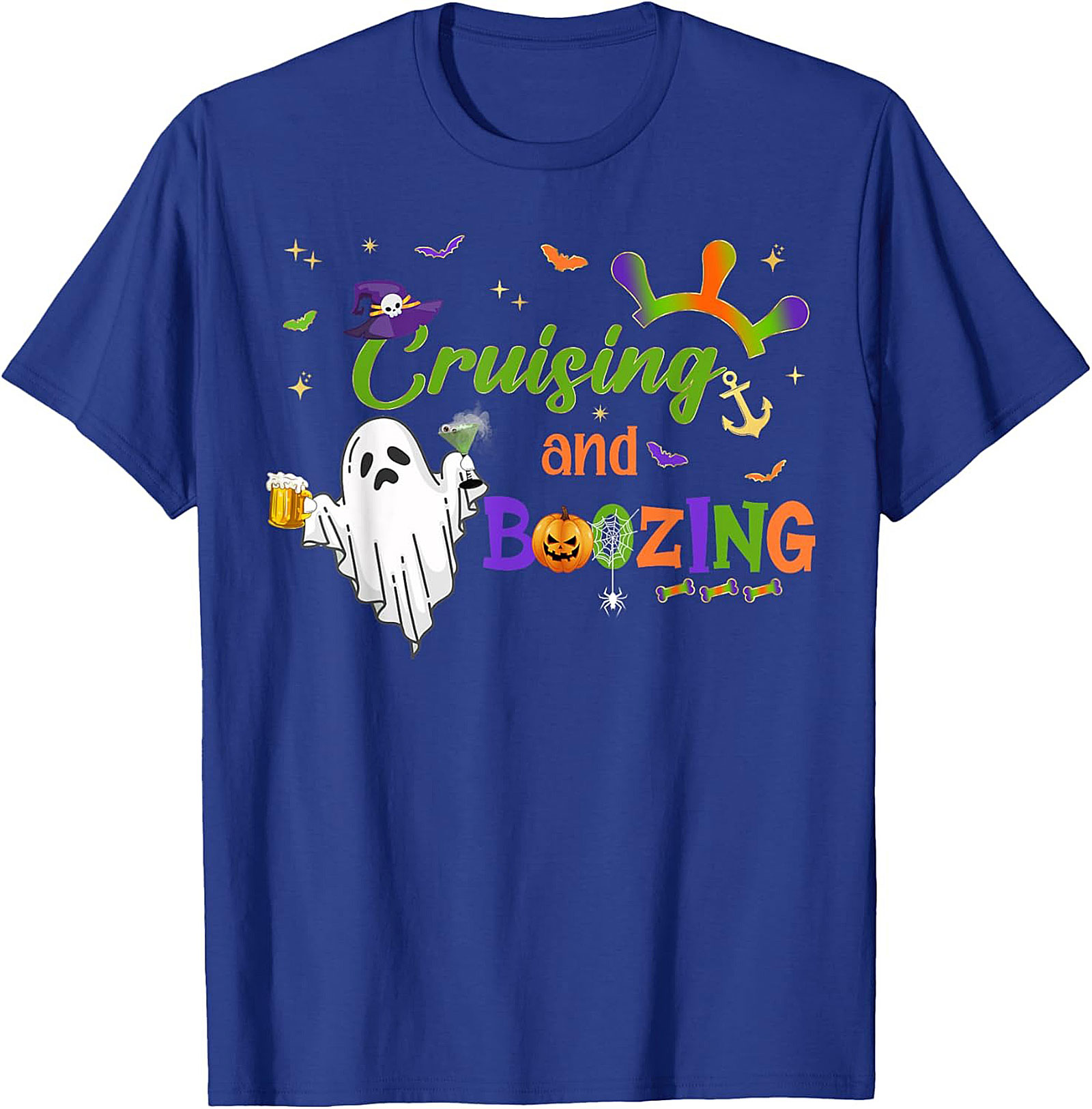 Funny Cruising and Boozing T-Shirt | Halloween Graphic Tee