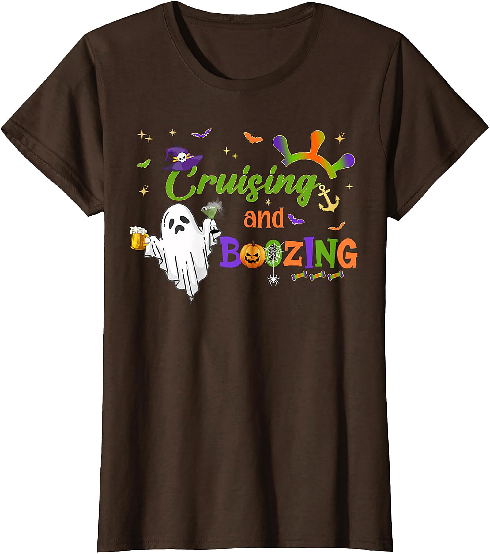 Funny Cruising and Boozing T-Shirt | Halloween Graphic Tee