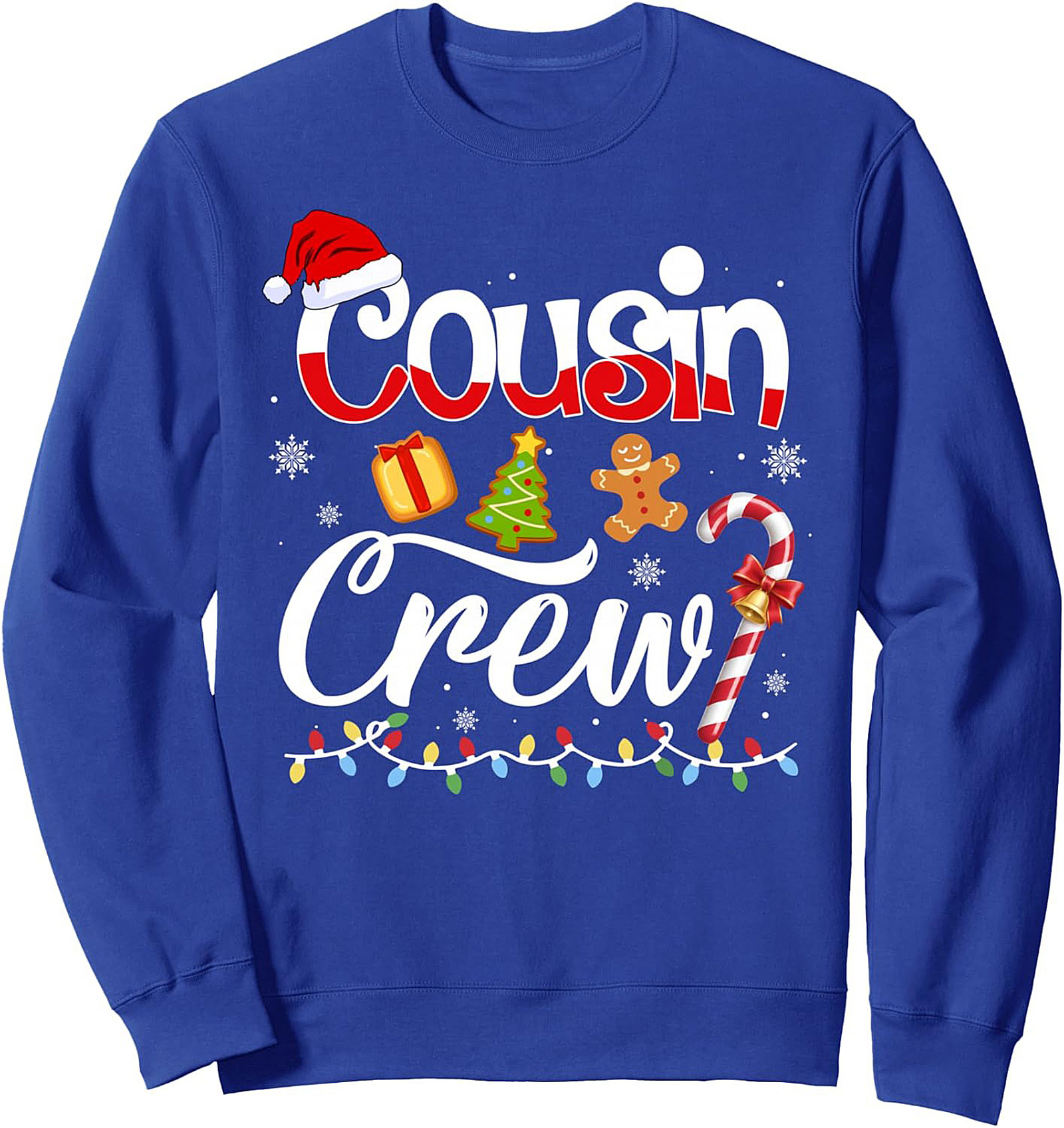 Cousin Crew Sweatshirt Christmas Pullover Unisex Gift