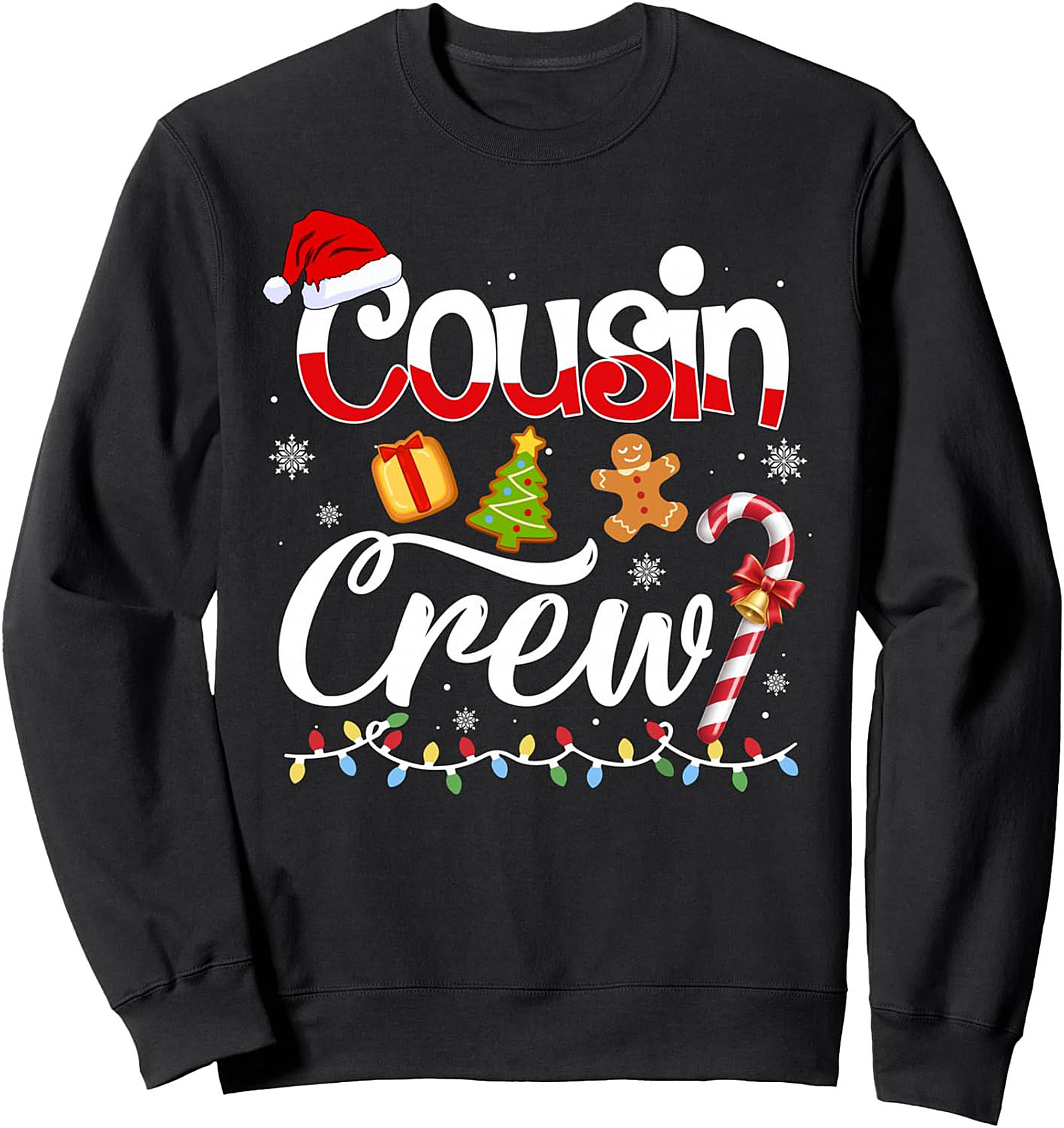 Cousin Crew Sweatshirt Christmas Pullover Unisex Gift