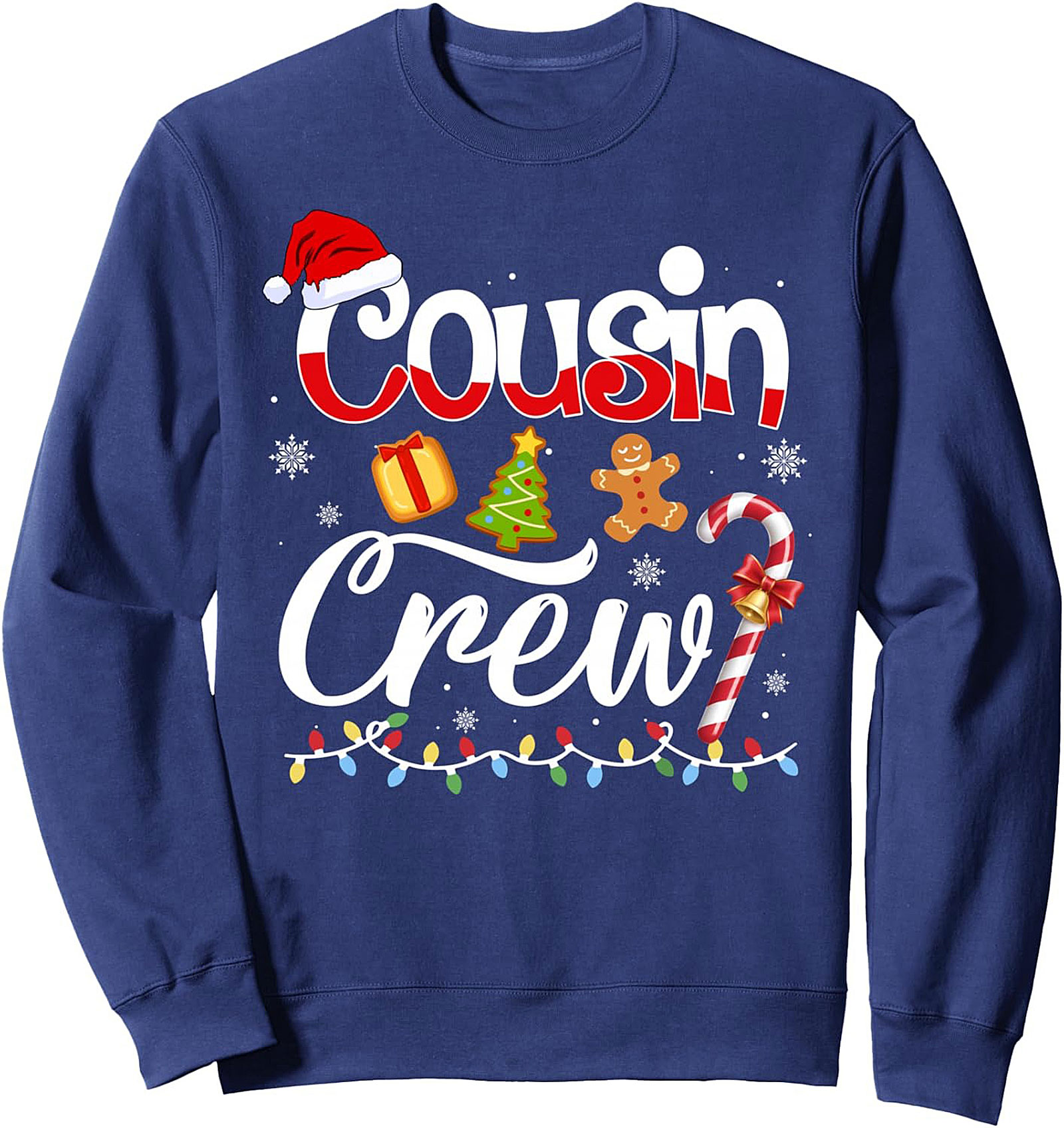 Cousin Crew Sweatshirt Christmas Pullover Unisex Gift