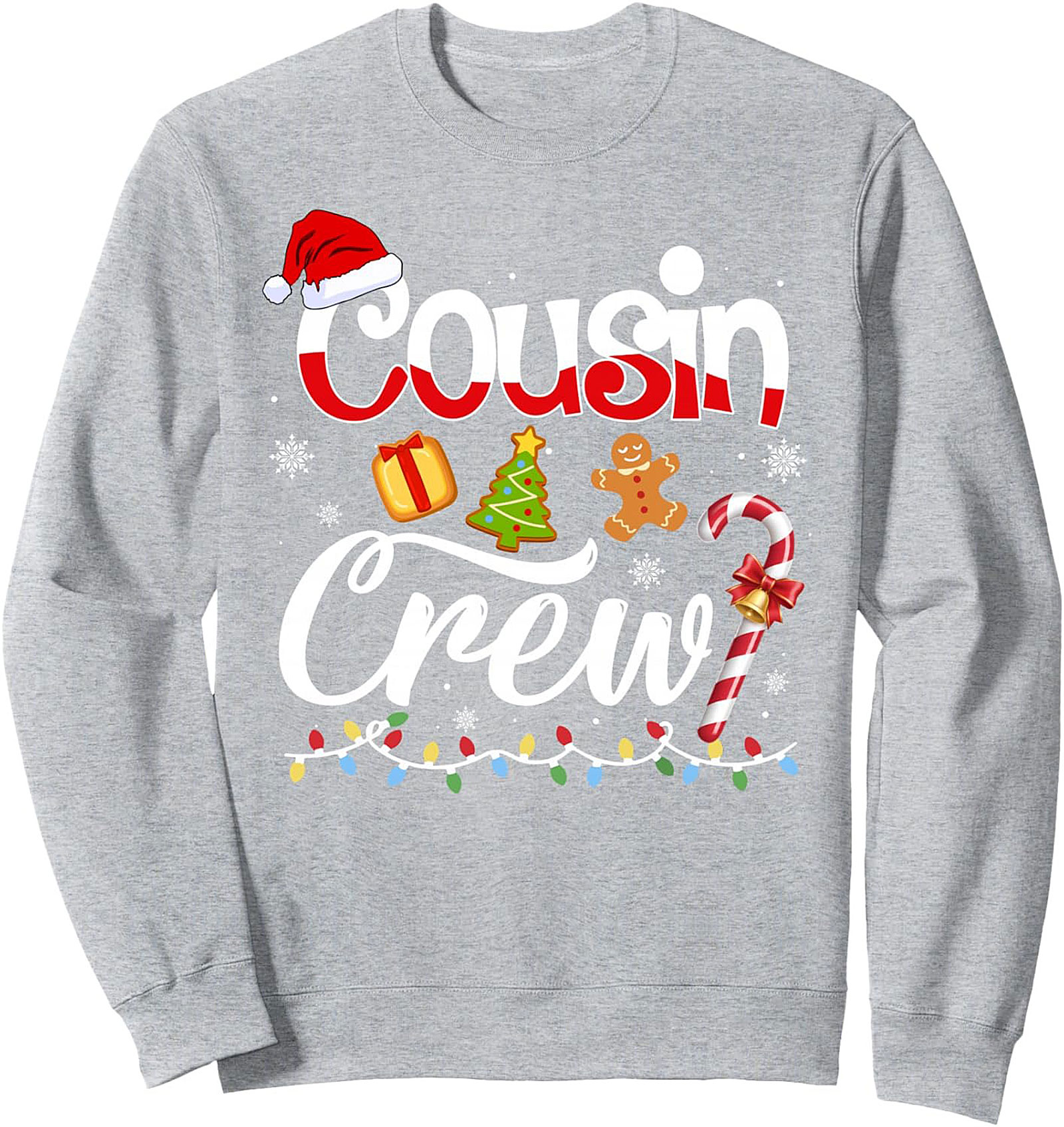 Cousin Crew Sweatshirt Christmas Pullover Unisex Gift