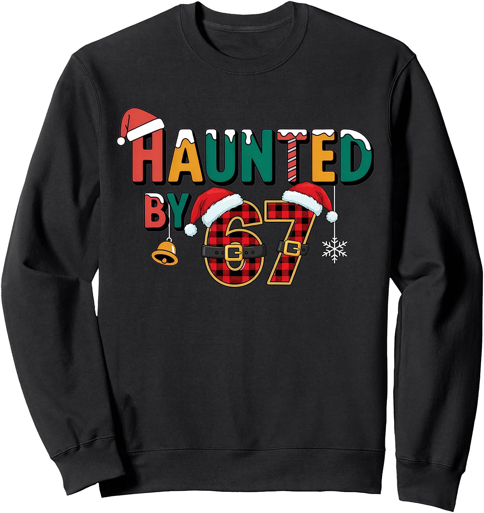 Haunted by 67 Sweatshirt 1967 Hockey Fan Crewneck Gift