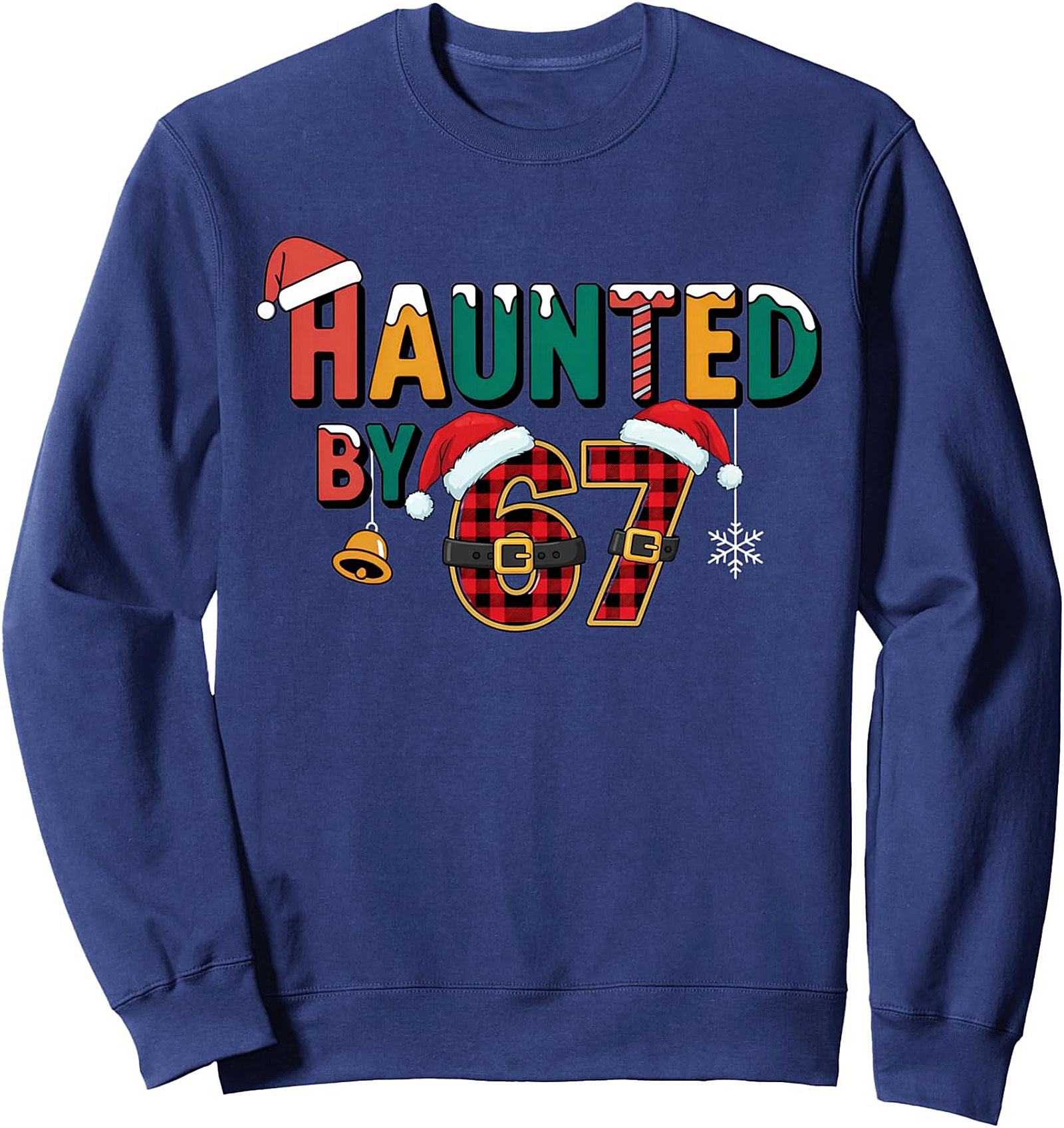 Haunted by 67 Sweatshirt 1967 Hockey Fan Crewneck Gift