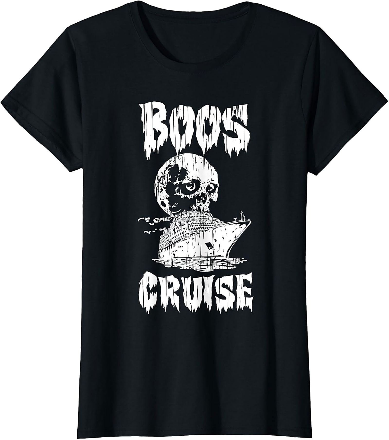 Boos Cruise T-Shirt | Funny Halloween Graphic Tee