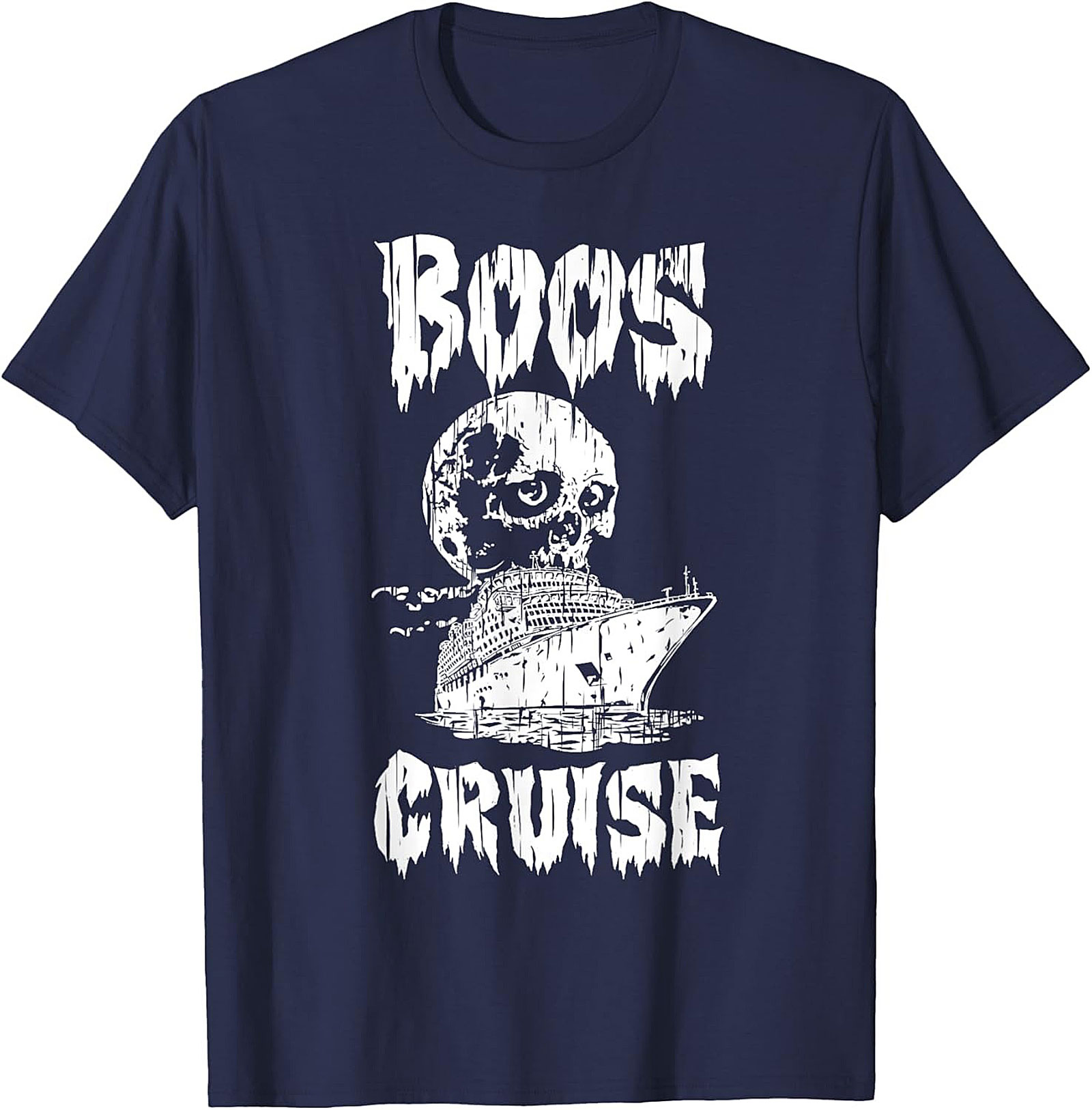 Boos Cruise T-Shirt | Funny Halloween Graphic Tee