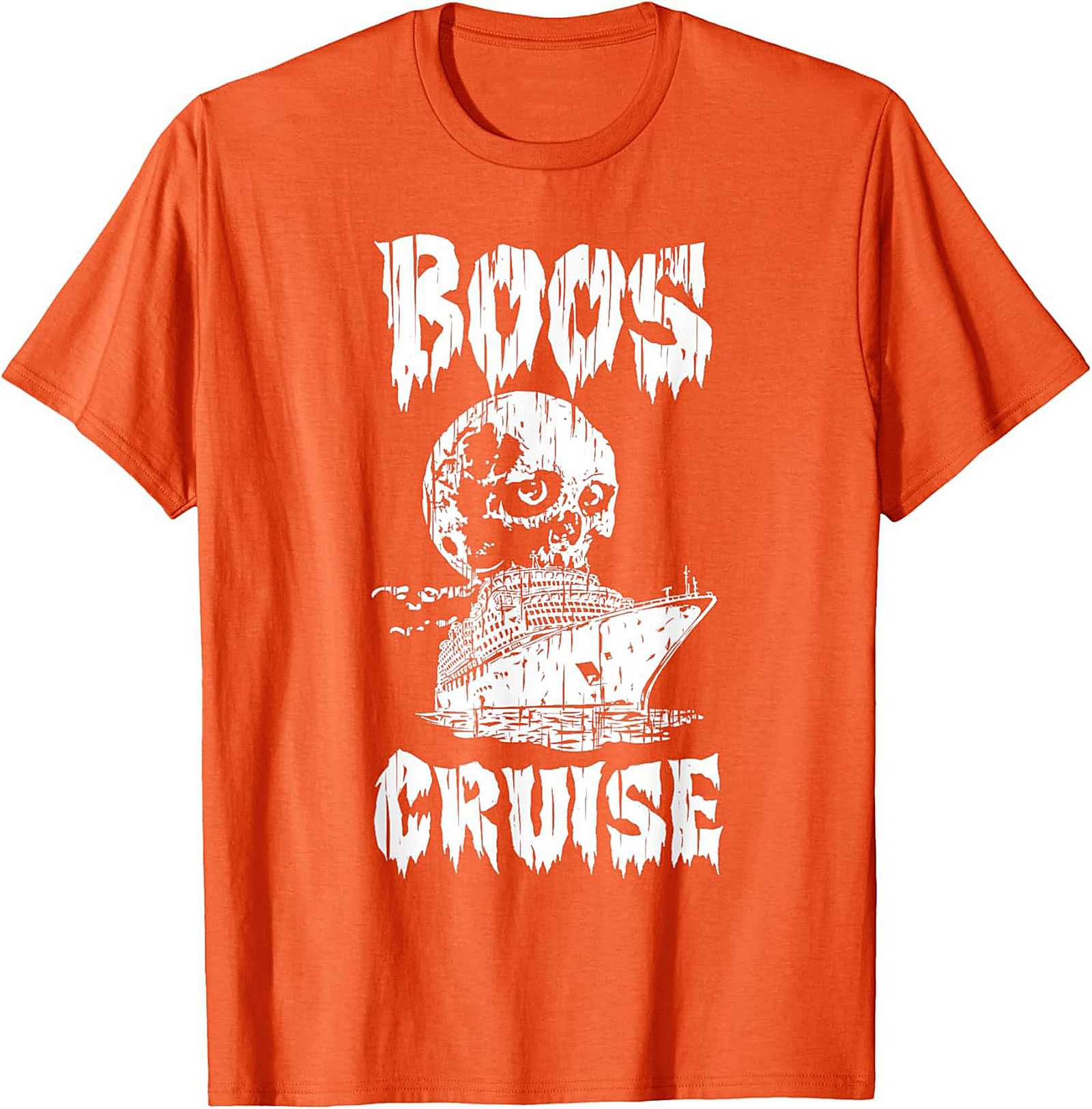 Boos Cruise T-Shirt | Funny Halloween Graphic Tee