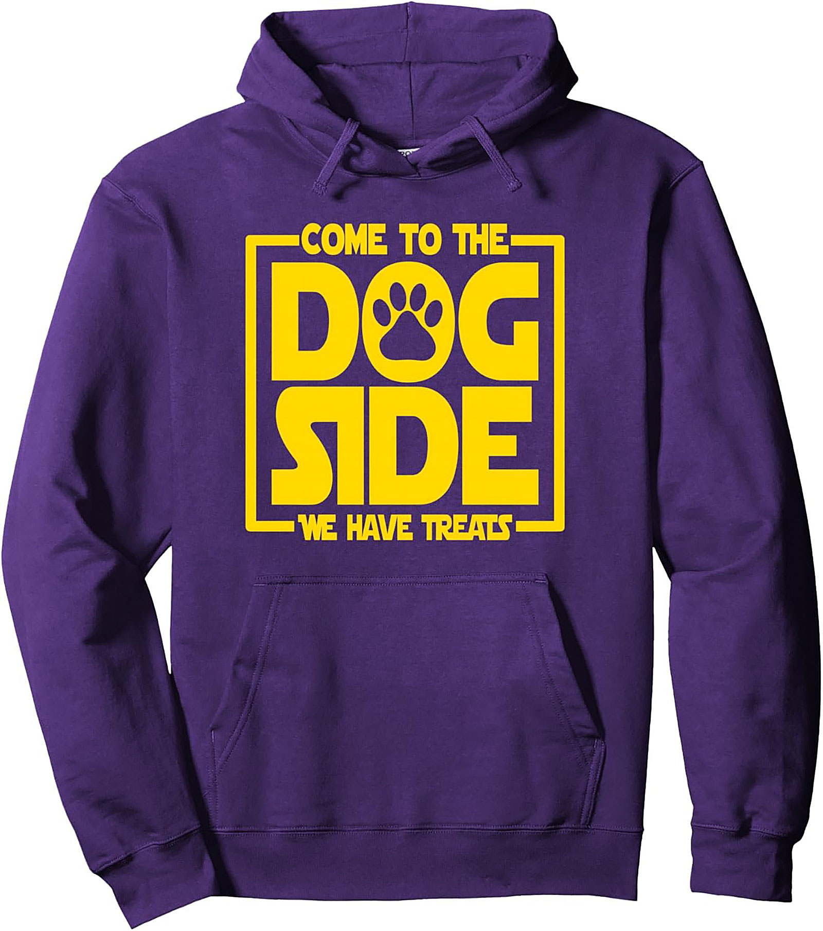 Come to the Dog Side Graphic Hoodie | We Have Treats Dog Lover Pullover Hoodie