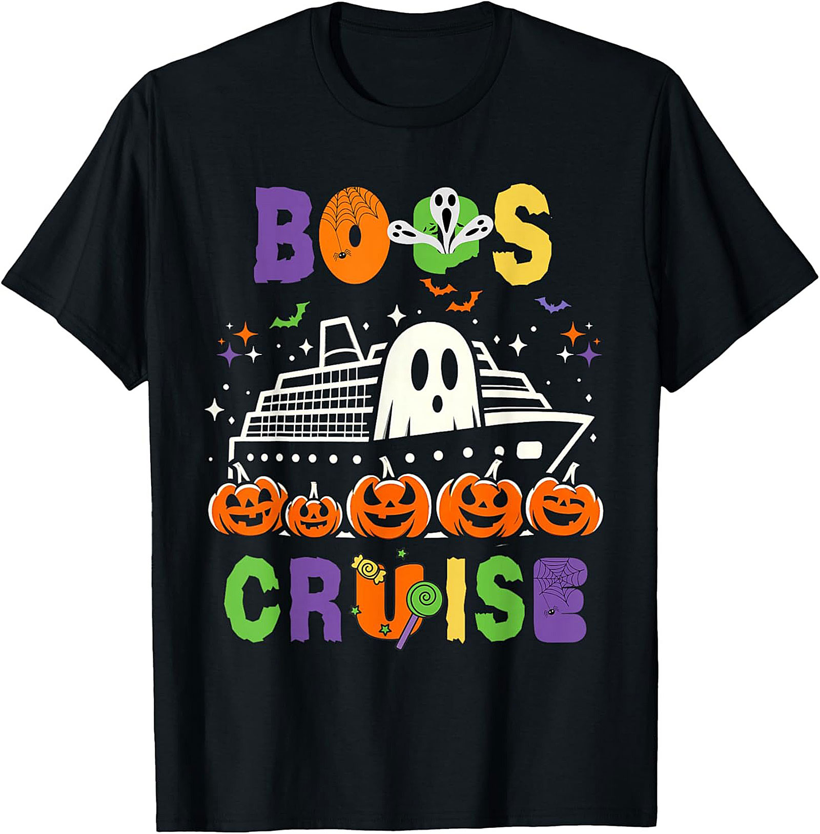 Boos Cruise Halloween T-shirt | Funny Unisex Graphic Tee