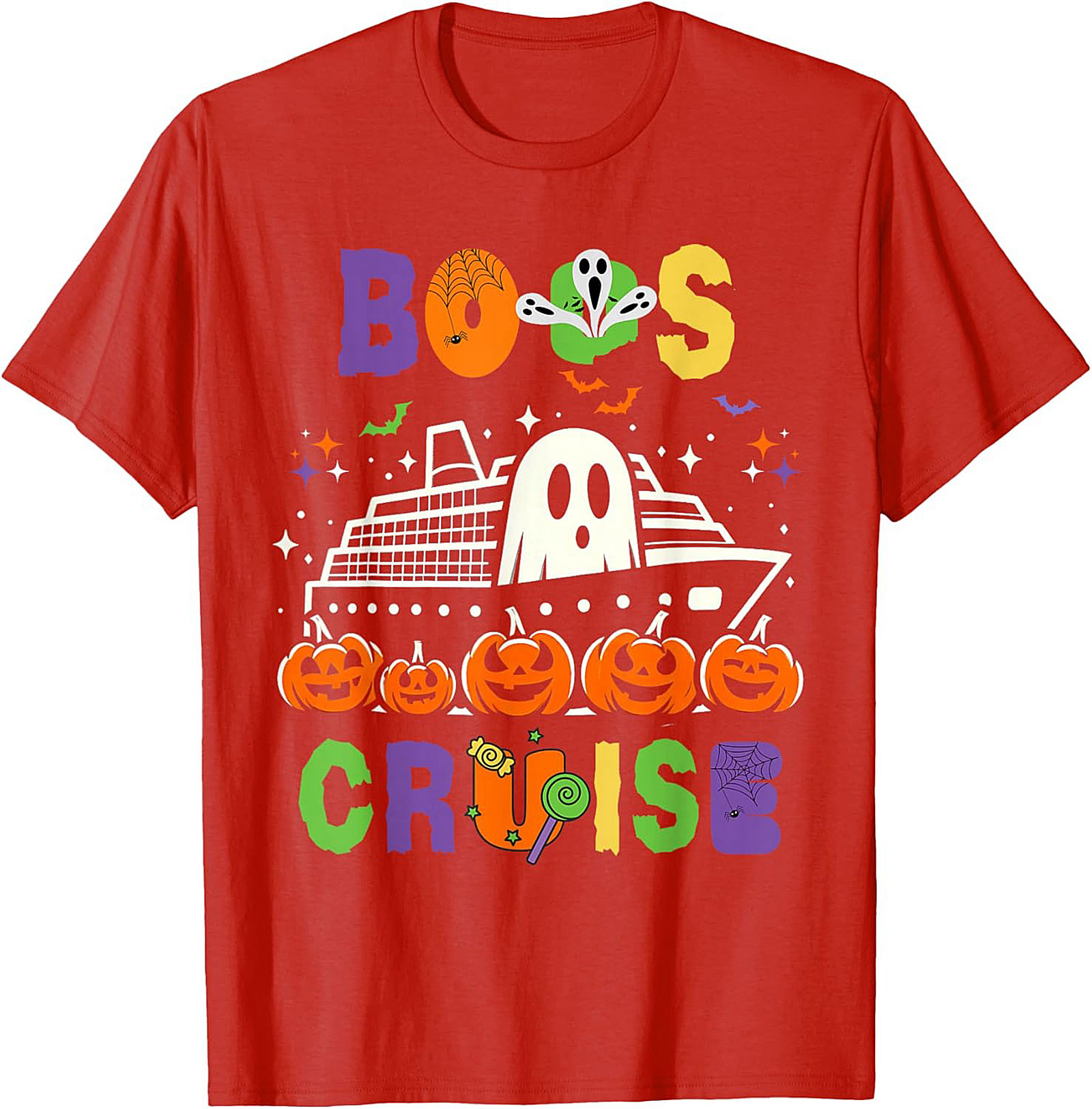 Boos Cruise Halloween T-shirt | Funny Unisex Graphic Tee