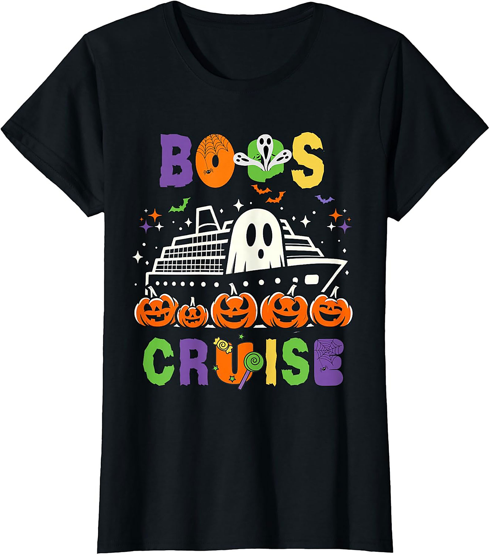 Boos Cruise Halloween T-shirt | Funny Unisex Graphic Tee