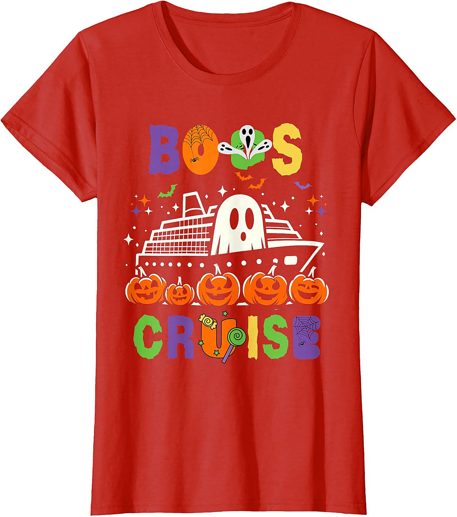 Boos Cruise Halloween T-shirt | Funny Unisex Graphic Tee